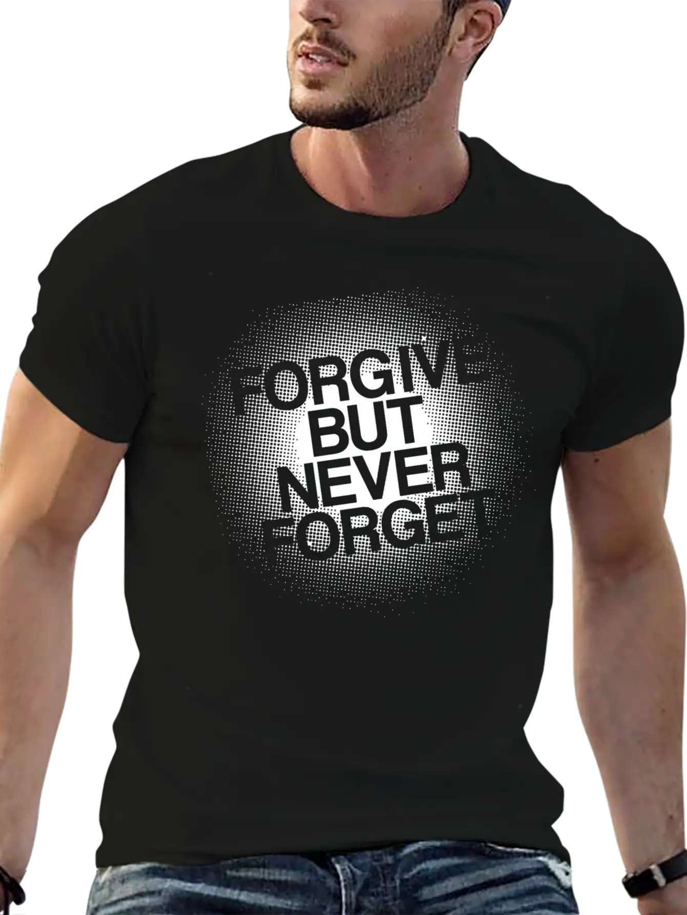 Forgive Unisex Casual T-Shirt – Clean Design For Daily Comfort