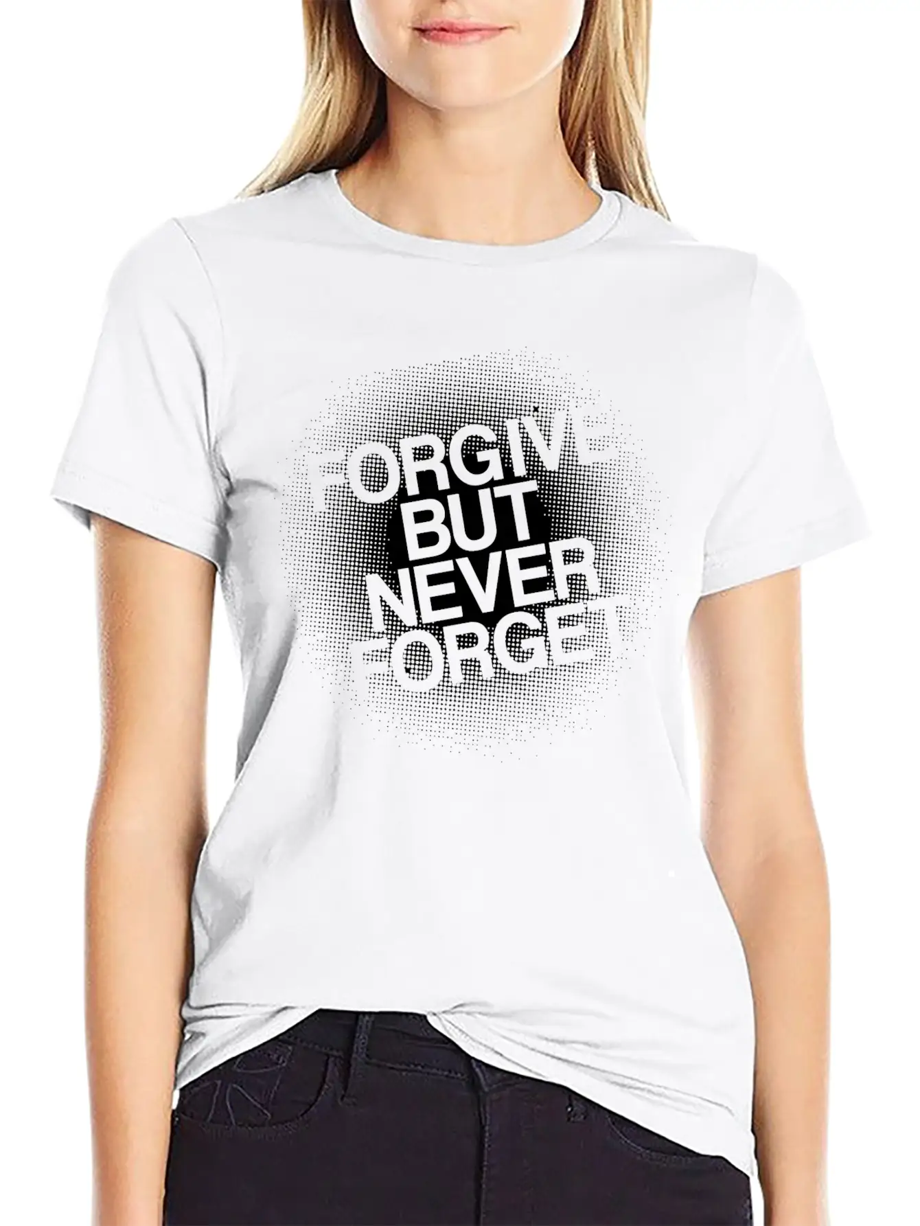 Forgive Unisex Casual T-Shirt – Clean Design For Daily Comfort