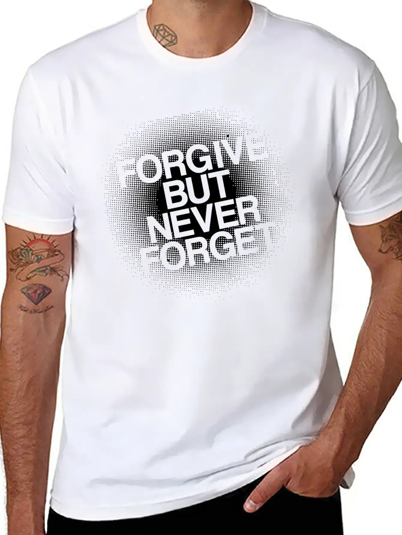 Forgive Unisex Casual T-Shirt – Clean Design For Daily Comfort