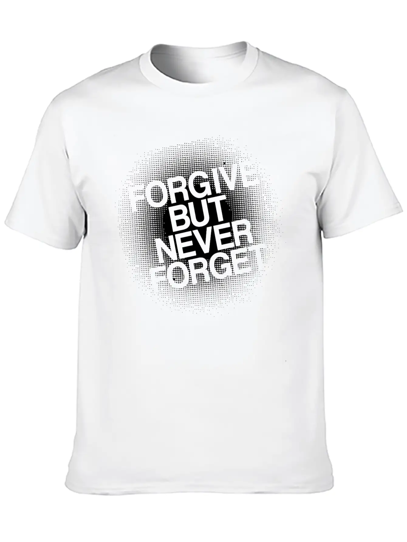 Forgive Unisex Casual T-Shirt – Clean Design For Daily Comfort