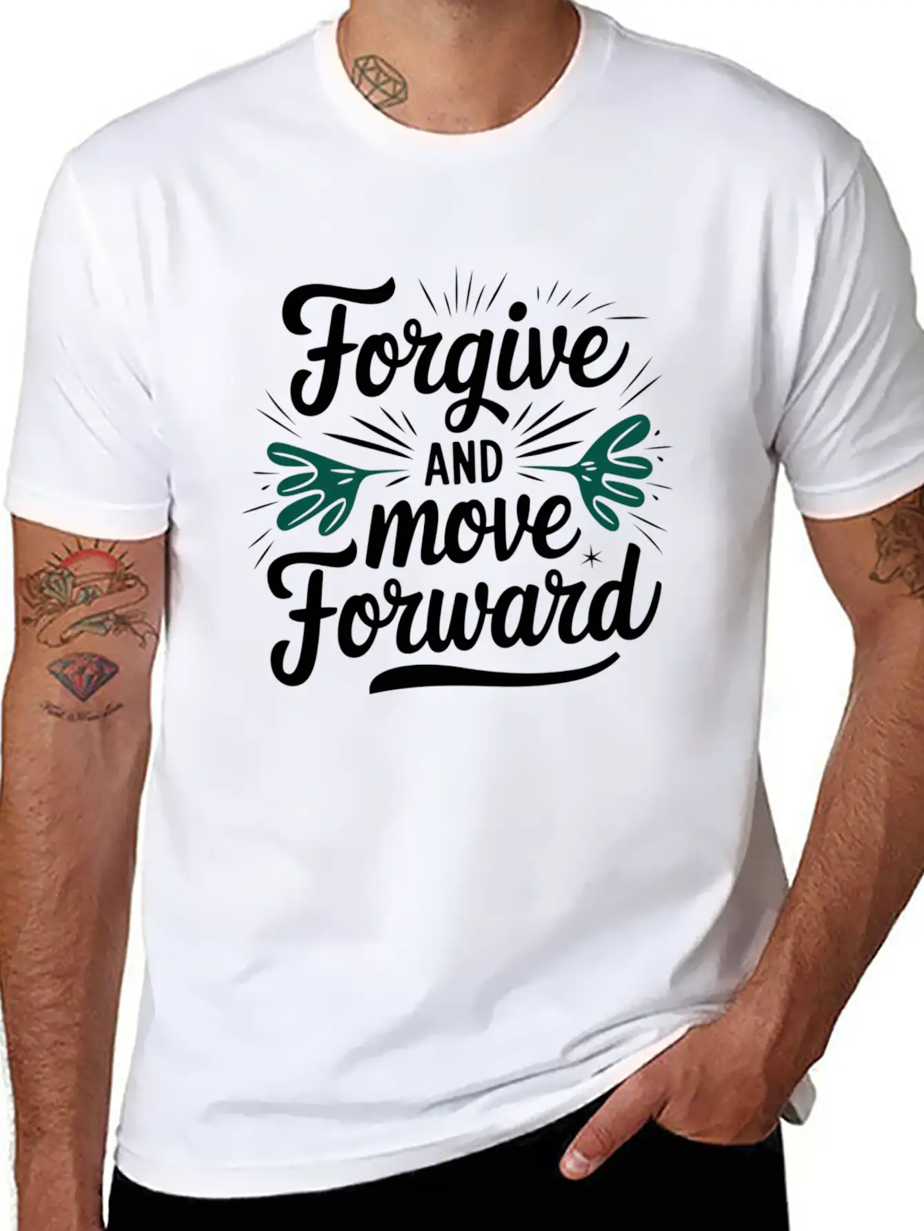 Forgiveness Basic Graphic T-Shirt – Daily Comfort In Soft Cotton