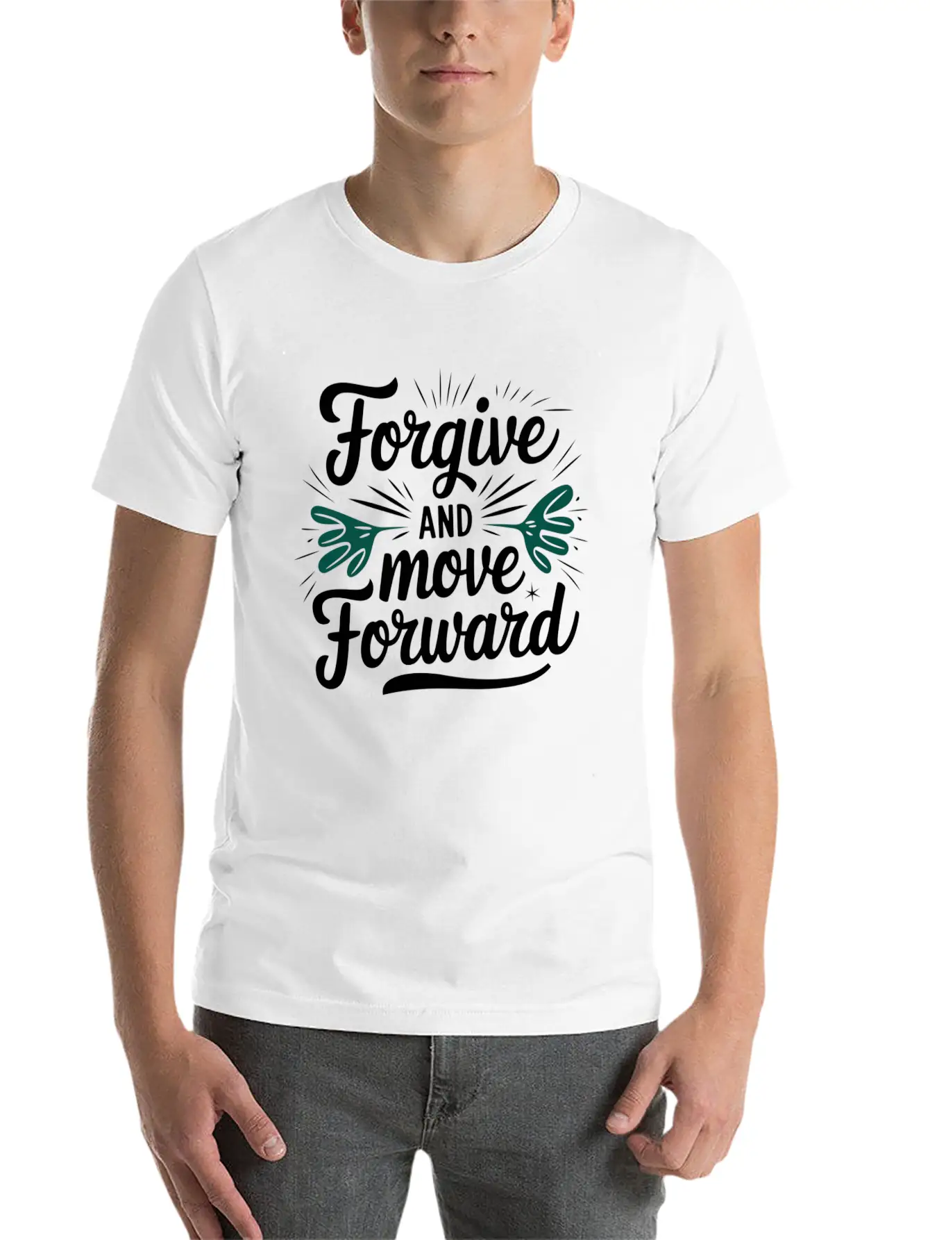Forgiveness Basic Graphic T-Shirt – Daily Comfort In Soft Cotton
