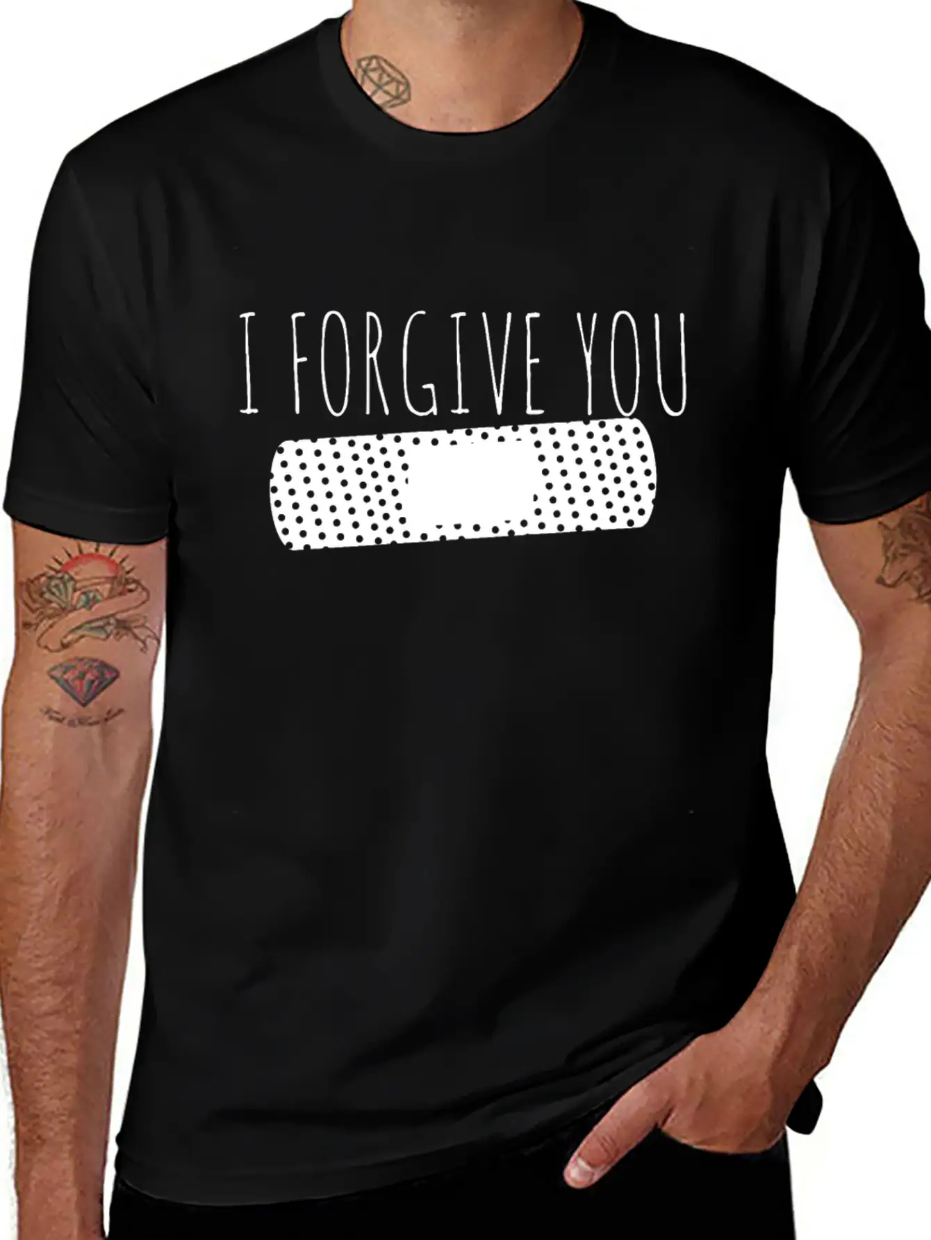 Forgiveness Comfortable Minimalist Graphic Tee – Summer Style Essential