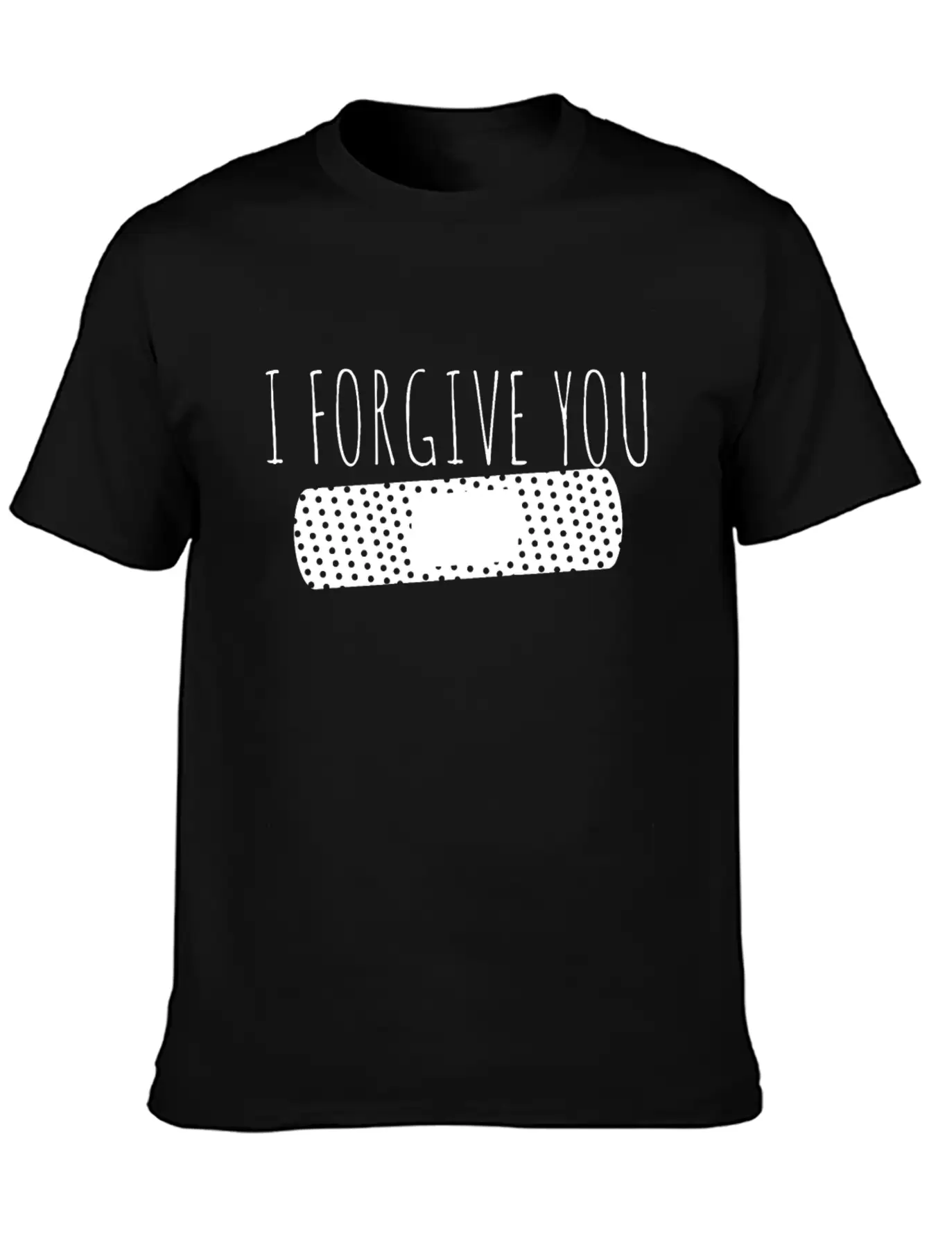Forgiveness Comfortable Minimalist Graphic Tee – Summer Style Essential