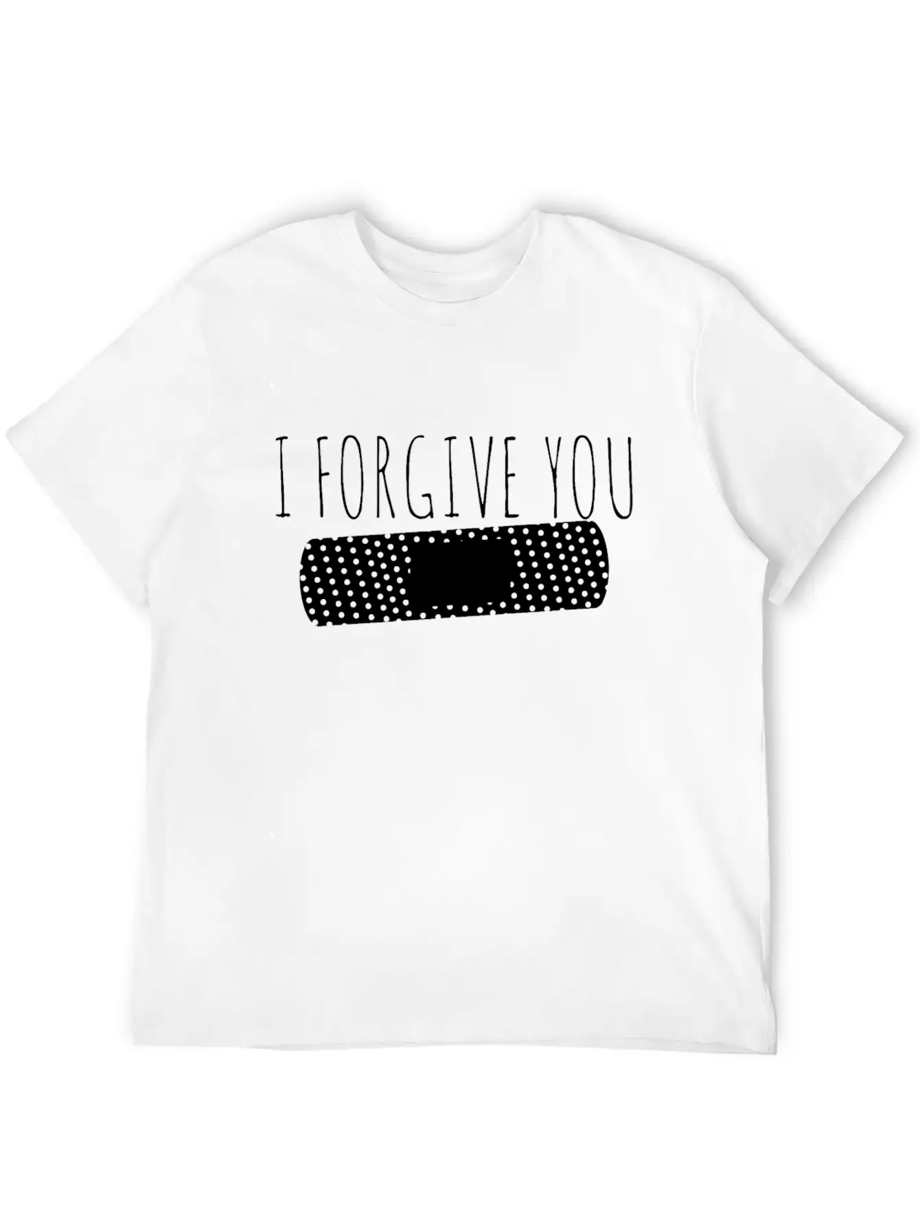 Forgiveness Comfortable Minimalist Graphic Tee – Summer Style Essential