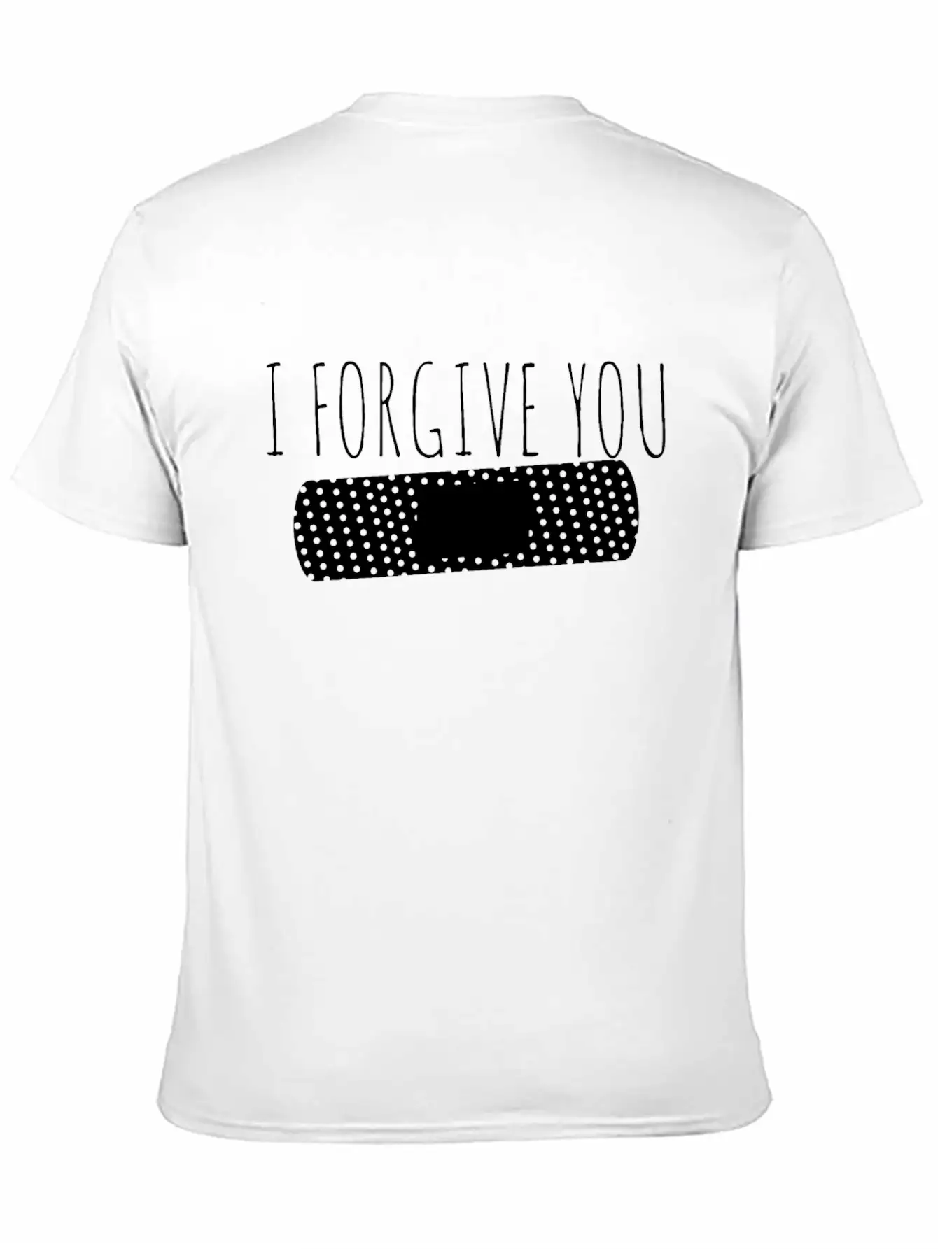 Forgiveness Comfortable Minimalist Graphic Tee – Summer Style Essential