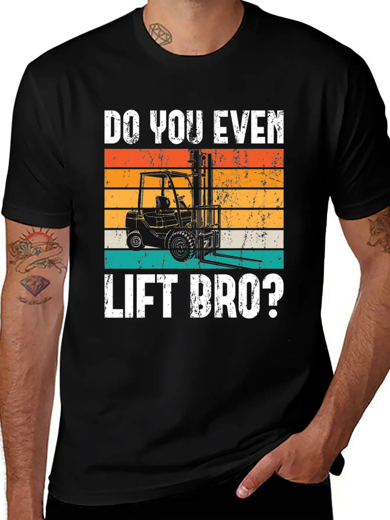 Forklift Forklift Truck Driver Comfortable Minimalist Graphic Tee – Summer Style Essential