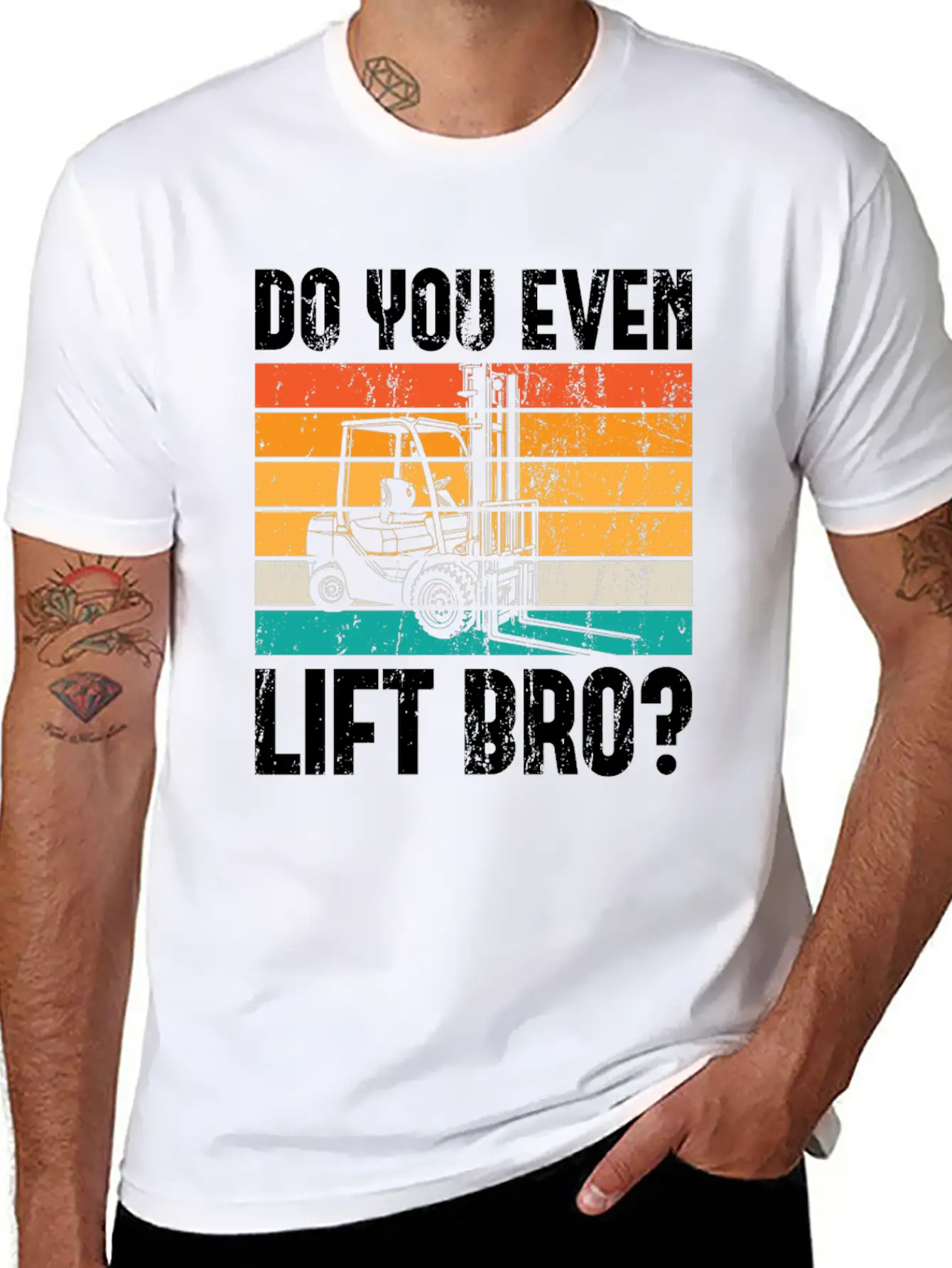 Forklift Forklift Truck Driver Comfortable Minimalist Graphic Tee – Summer Style Essential