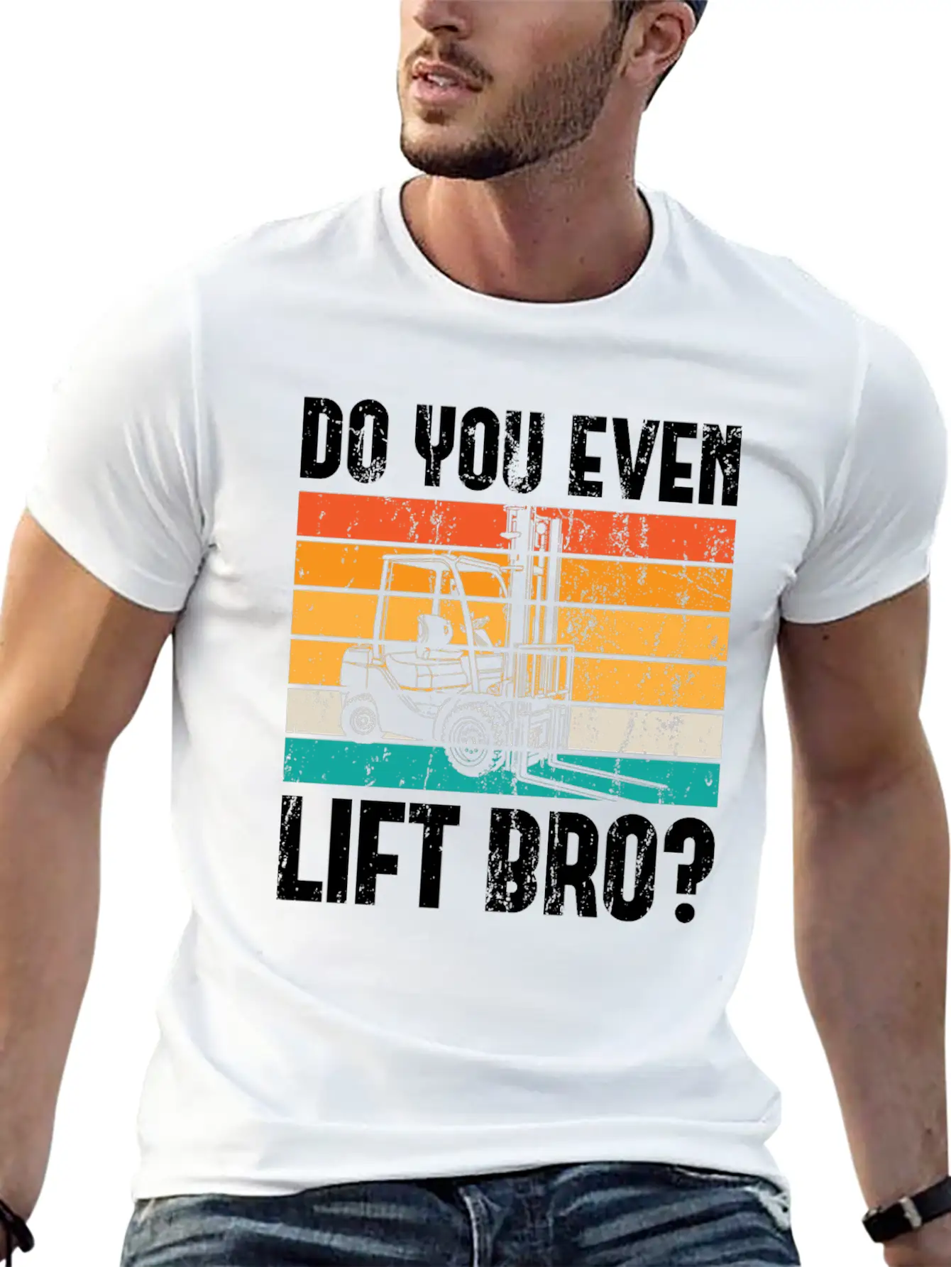 Forklift Forklift Truck Driver Comfortable Minimalist Graphic Tee – Summer Style Essential