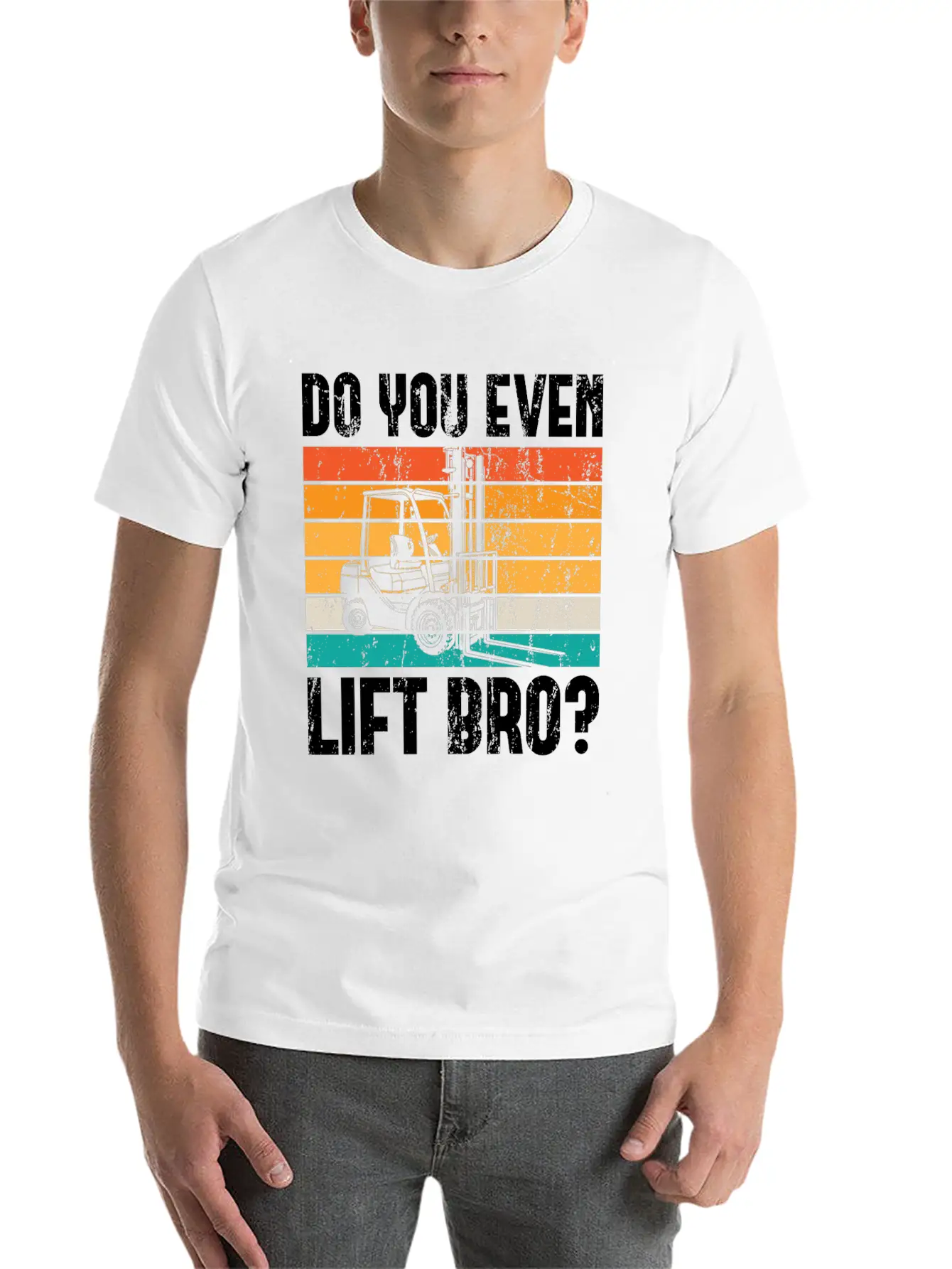 Forklift Forklift Truck Driver Comfortable Minimalist Graphic Tee – Summer Style Essential