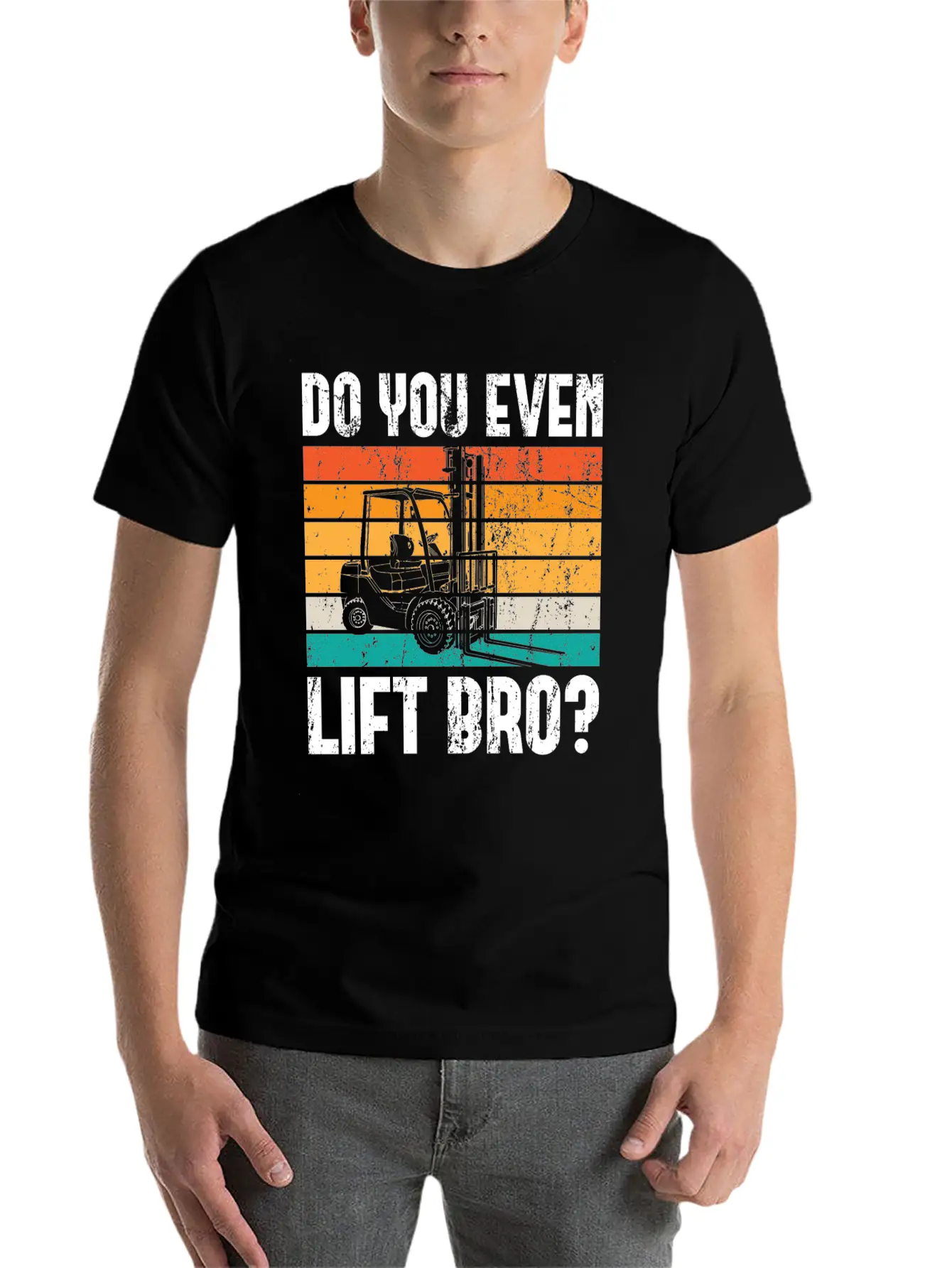 Forklift Forklift Truck Driver Comfortable Minimalist Graphic Tee – Summer Style Essential
