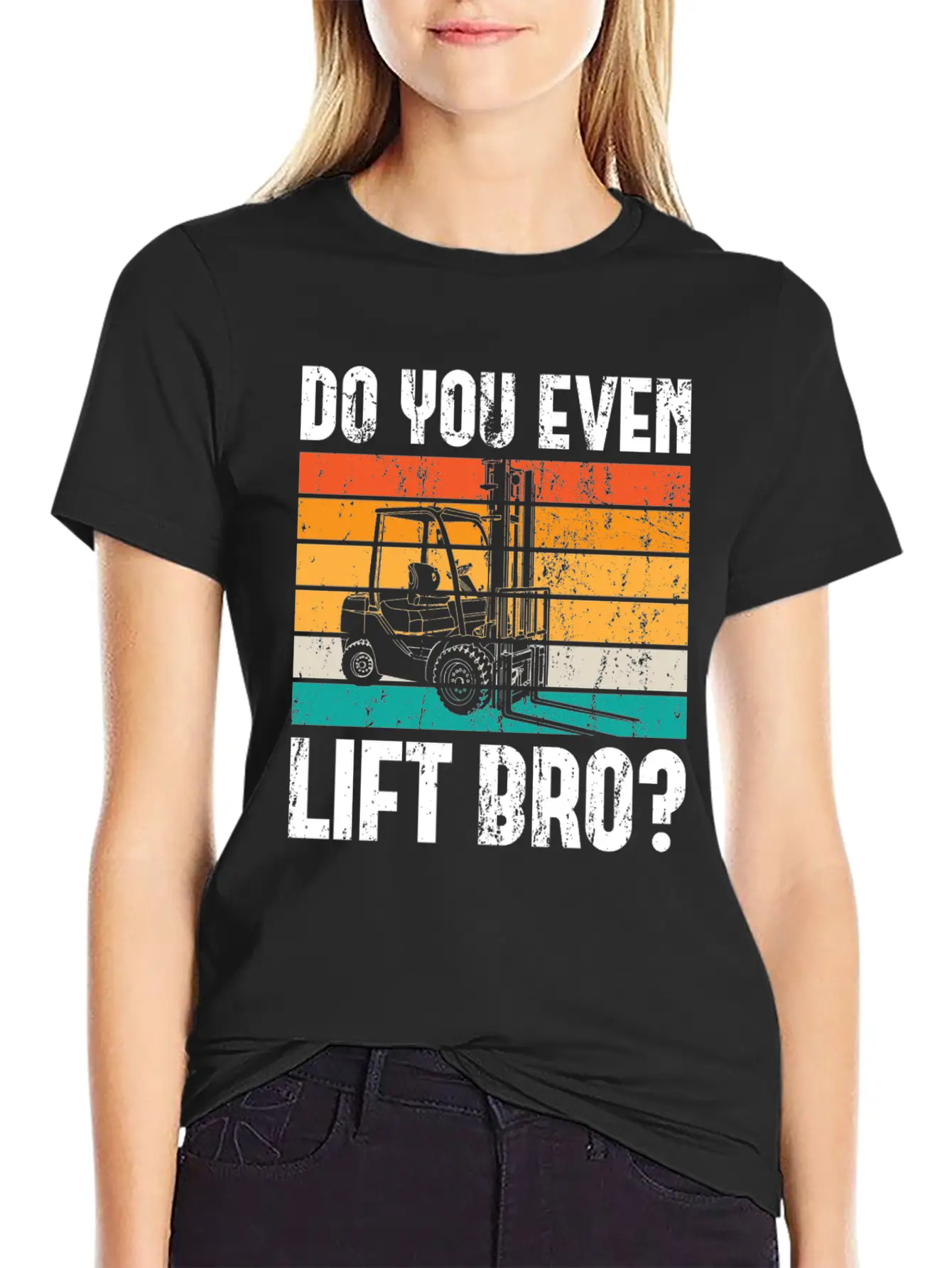 Forklift Forklift Truck Driver Comfortable Minimalist Graphic Tee – Summer Style Essential