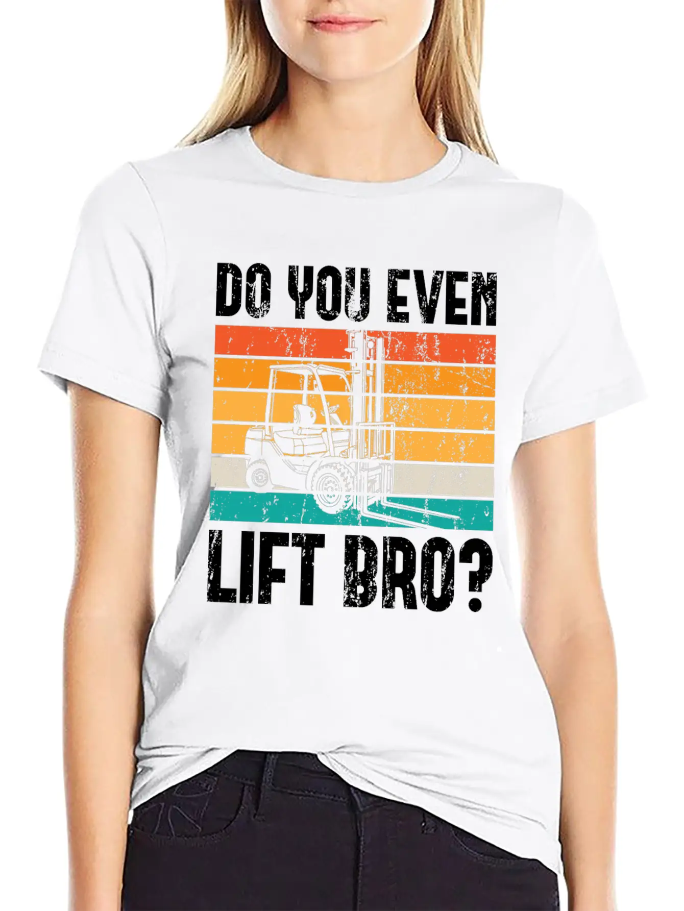 Forklift Forklift Truck Driver Comfortable Minimalist Graphic Tee – Summer Style Essential