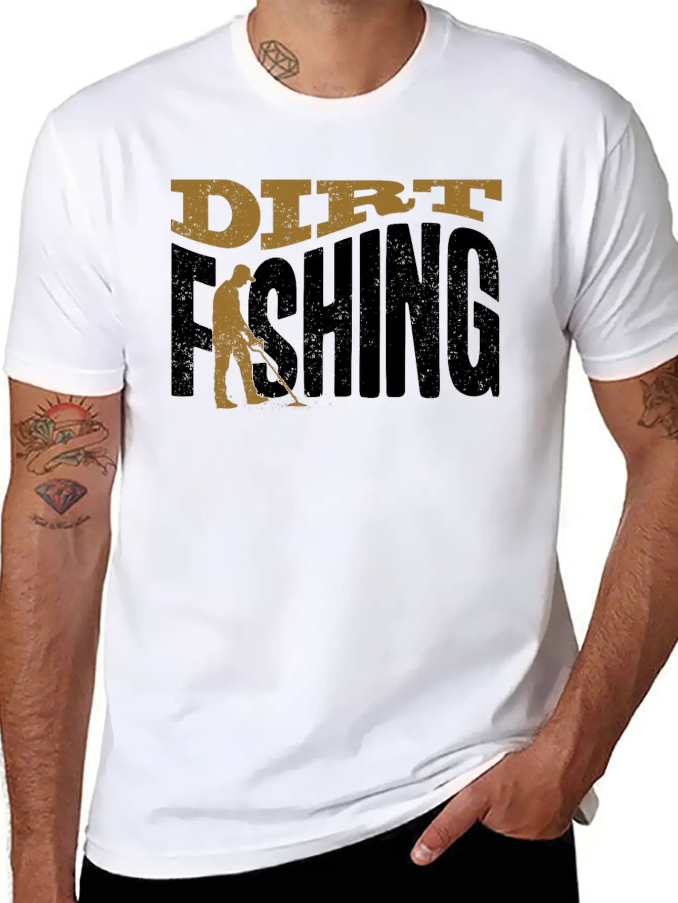 Found Beach, Metal Detector, Detectorist Unisex Short Sleeve Soft Cotton T-Shirt – Casual Everyday Wear