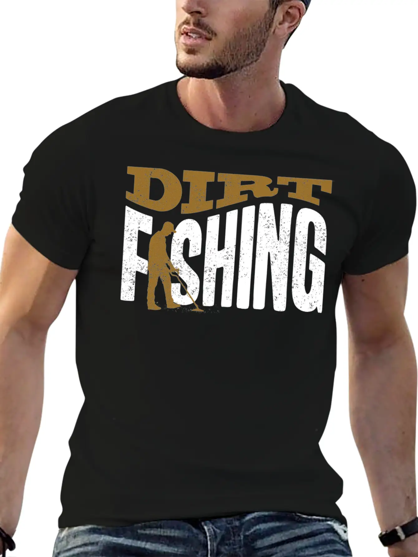 Found Beach, Metal Detector, Detectorist Unisex Short Sleeve Soft Cotton T-Shirt – Casual Everyday Wear