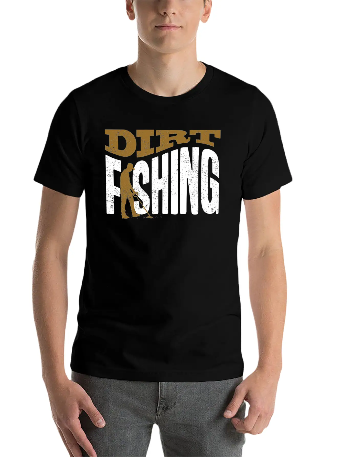 Found Beach, Metal Detector, Detectorist Unisex Short Sleeve Soft Cotton T-Shirt – Casual Everyday Wear