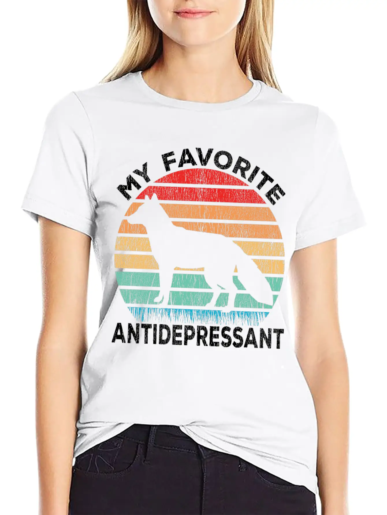 Fox Antidepressant - Fox Lover Funny Comfortable Minimalist Graphic Tee – Summer Style Essential