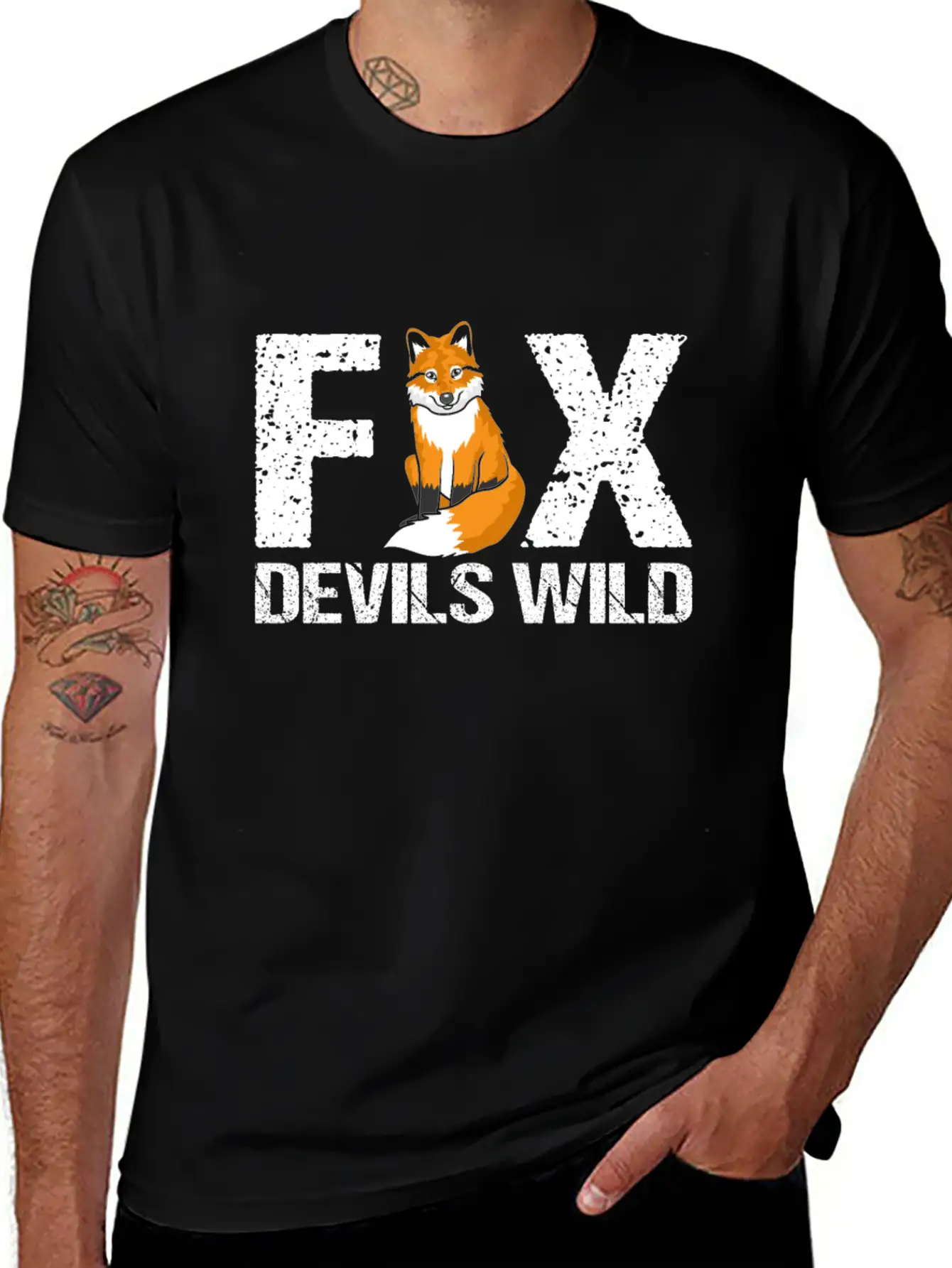 Fox Foxes Funny Animal Gift Gift Idea Timeless Short Sleeve Tee – Comfy And Minimalist Design