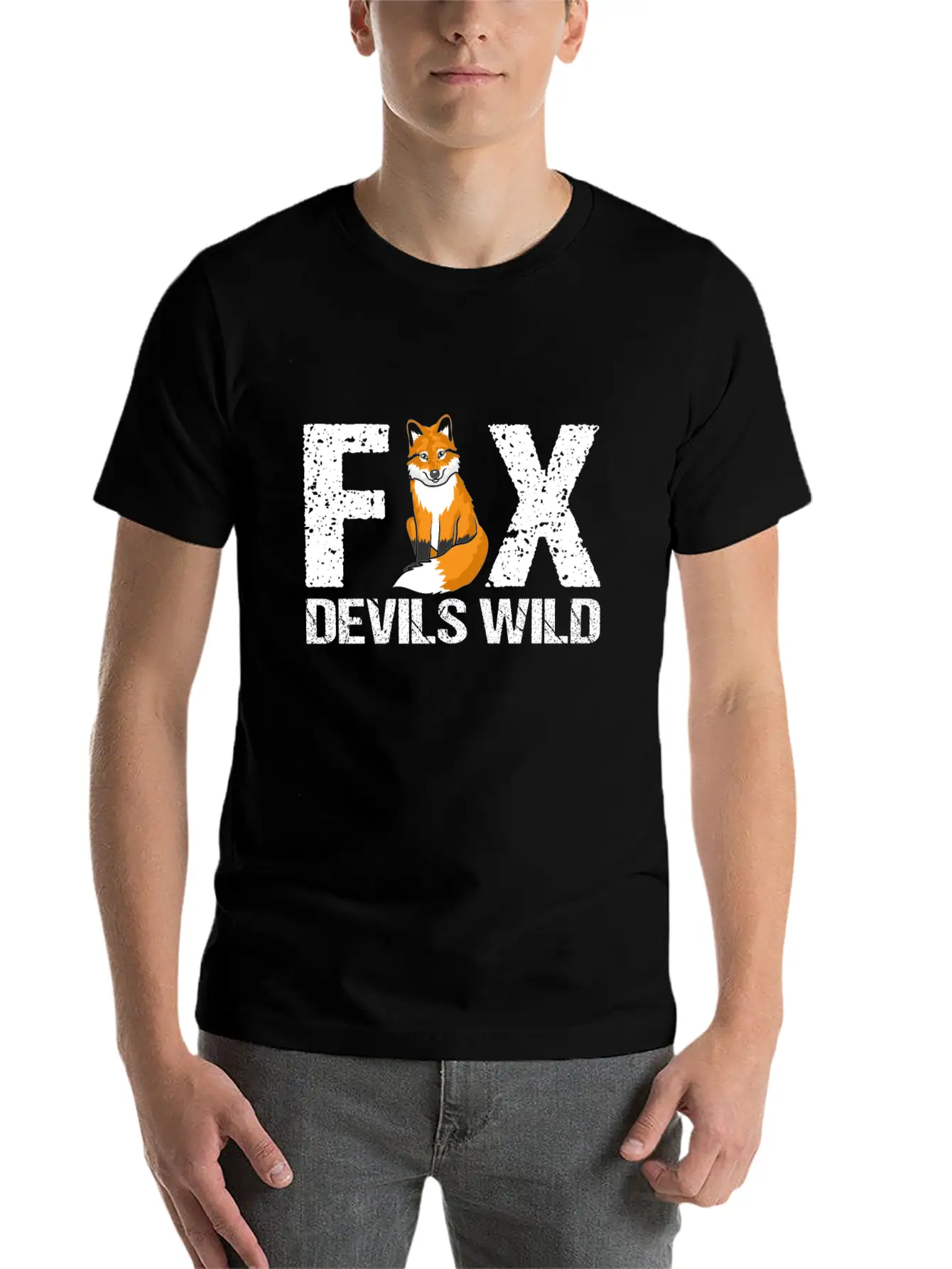 Fox Foxes Funny Animal Gift Gift Idea Timeless Short Sleeve Tee – Comfy And Minimalist Design