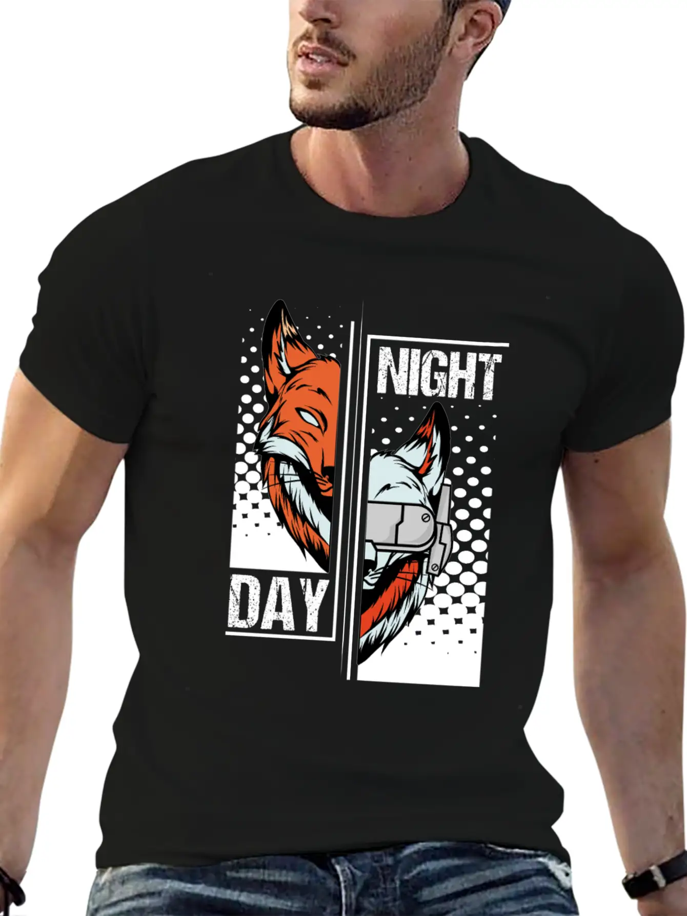 Fox Gaming Basic Graphic T-Shirt – Daily Comfort In Soft Cotton