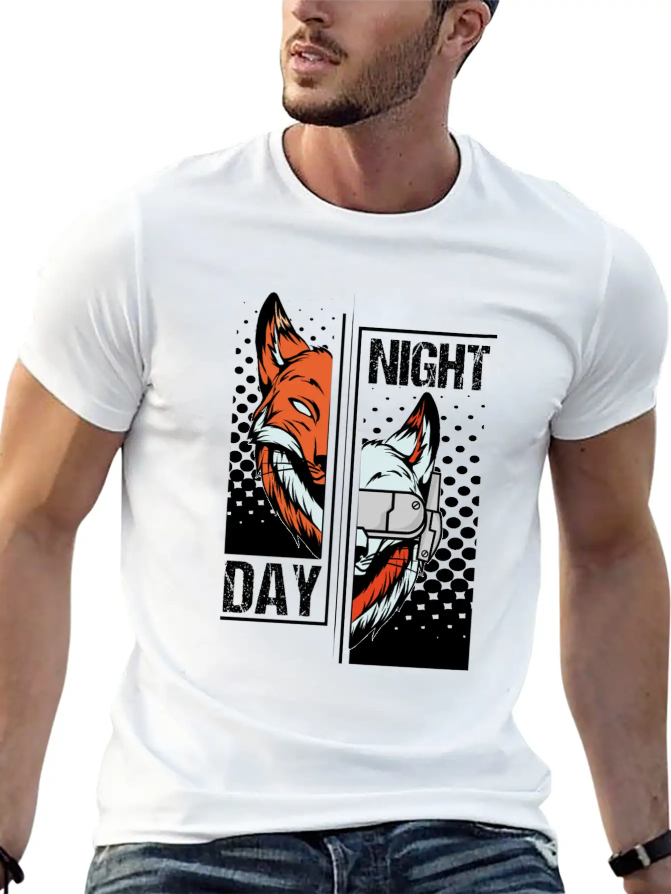 Fox Gaming Basic Graphic T-Shirt – Daily Comfort In Soft Cotton