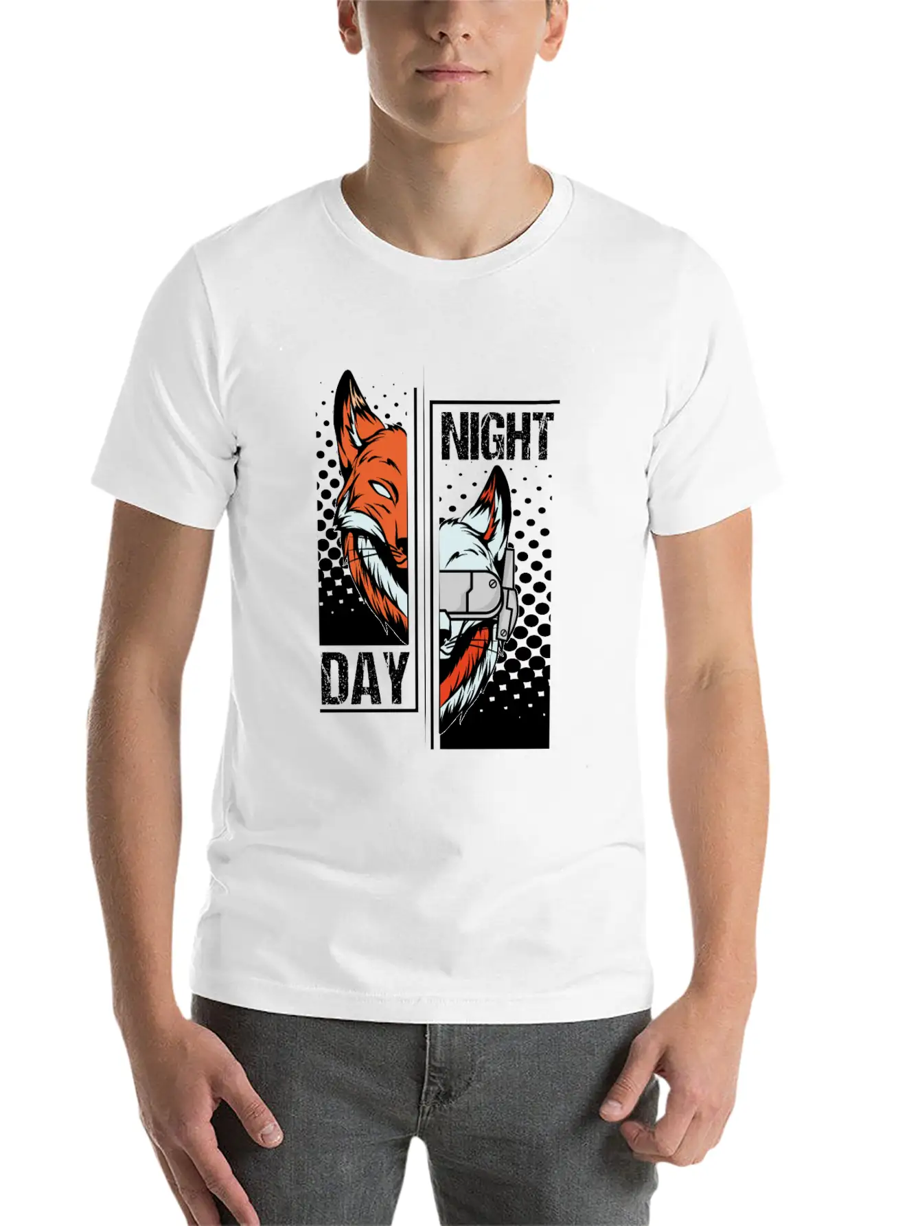 Fox Gaming Basic Graphic T-Shirt – Daily Comfort In Soft Cotton
