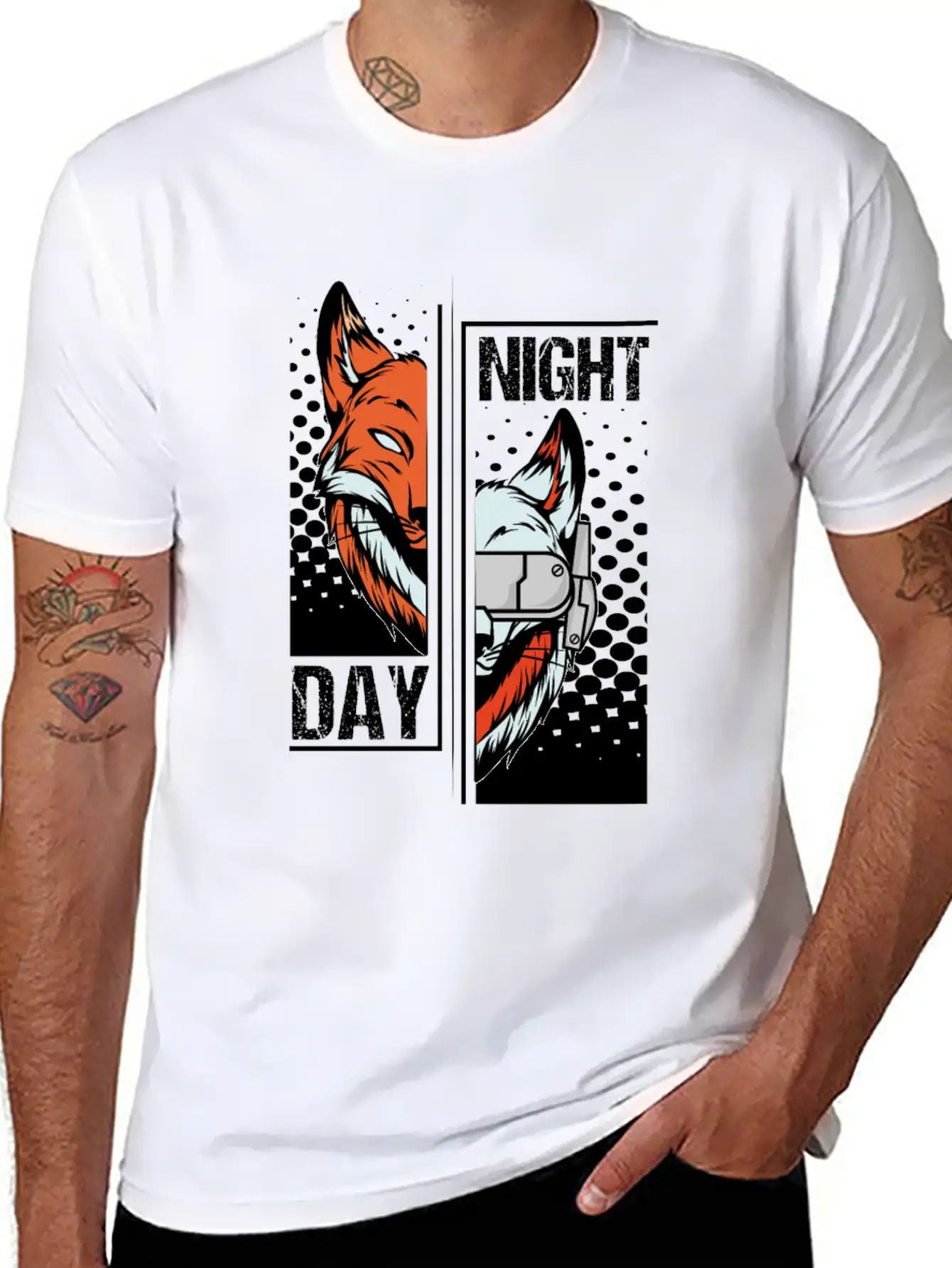 Fox Gaming Basic Graphic T-Shirt – Daily Comfort In Soft Cotton