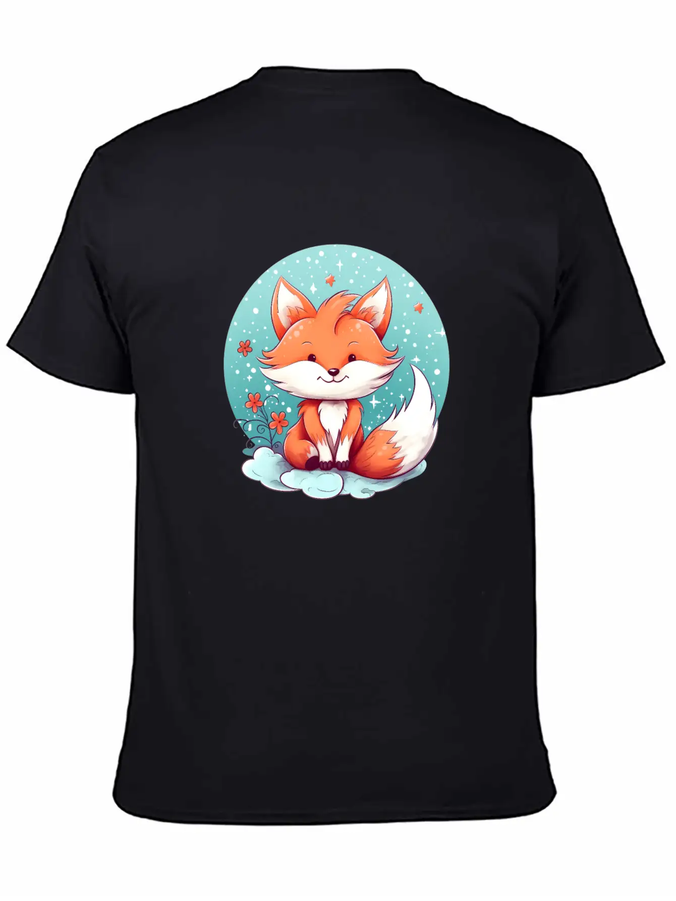 Fox In The Forest Stylish Everyday T-Shirt – Unisex Basic Cotton Tee