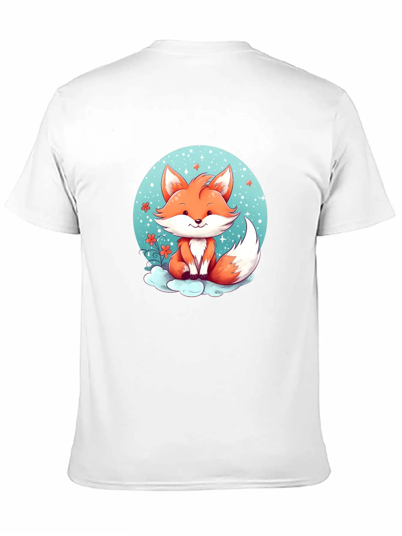 Fox In The Forest Stylish Everyday T-Shirt – Unisex Basic Cotton Tee