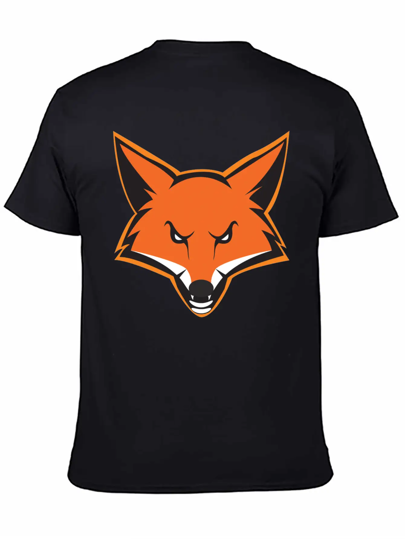 Fox Mascot Essential Unisex Summer Tee – Soft Cotton Casual Fit