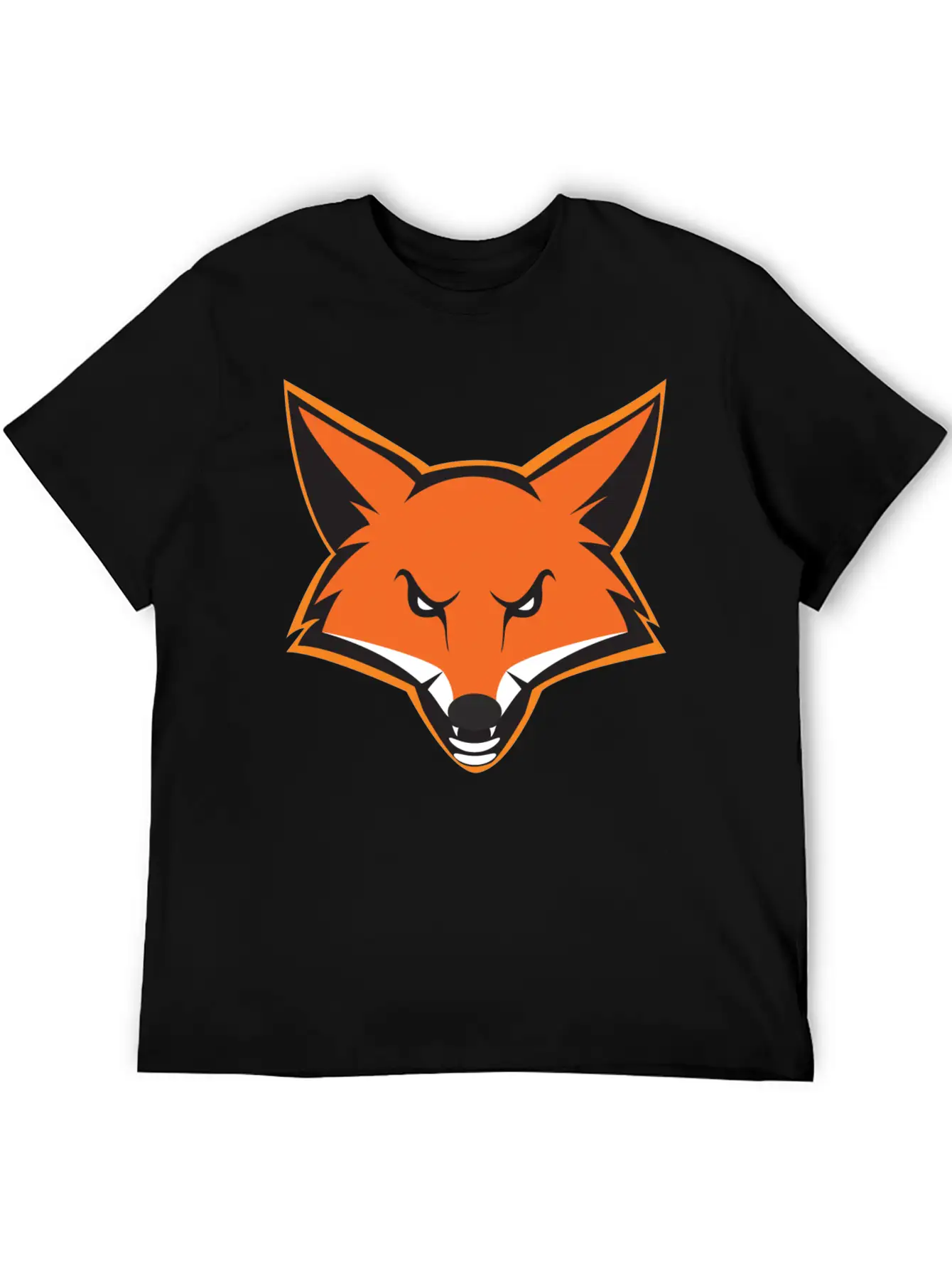 Fox Mascot Essential Unisex Summer Tee – Soft Cotton Casual Fit