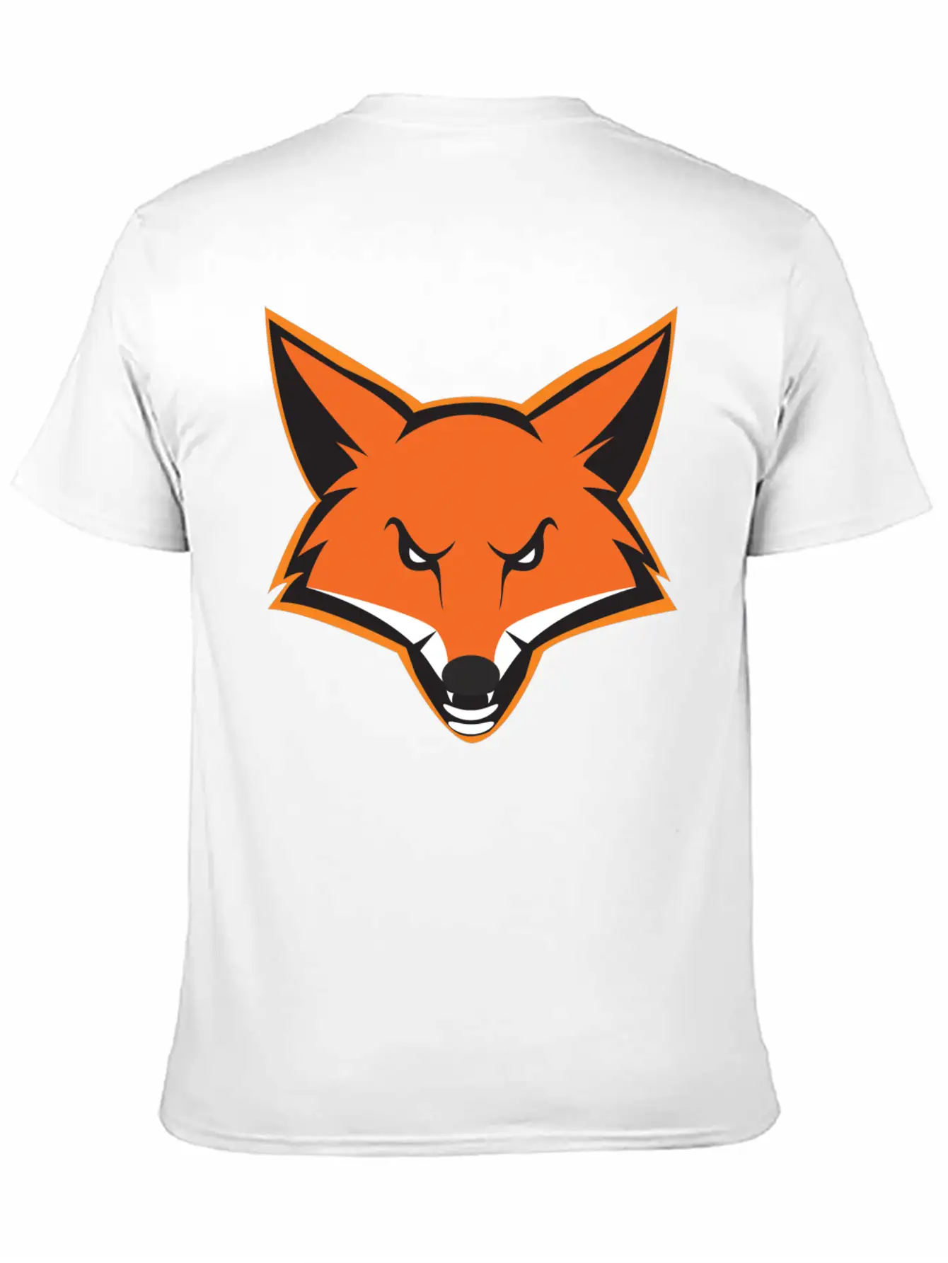 Fox Mascot Essential Unisex Summer Tee – Soft Cotton Casual Fit