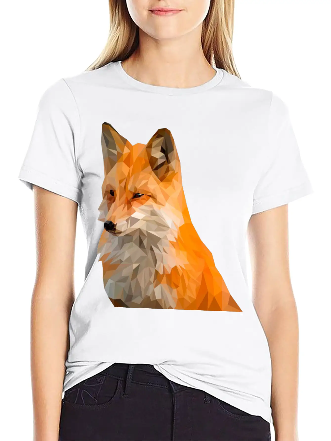 Fox Unisex Short Sleeve Soft Cotton T-Shirt – Casual Everyday Wear
