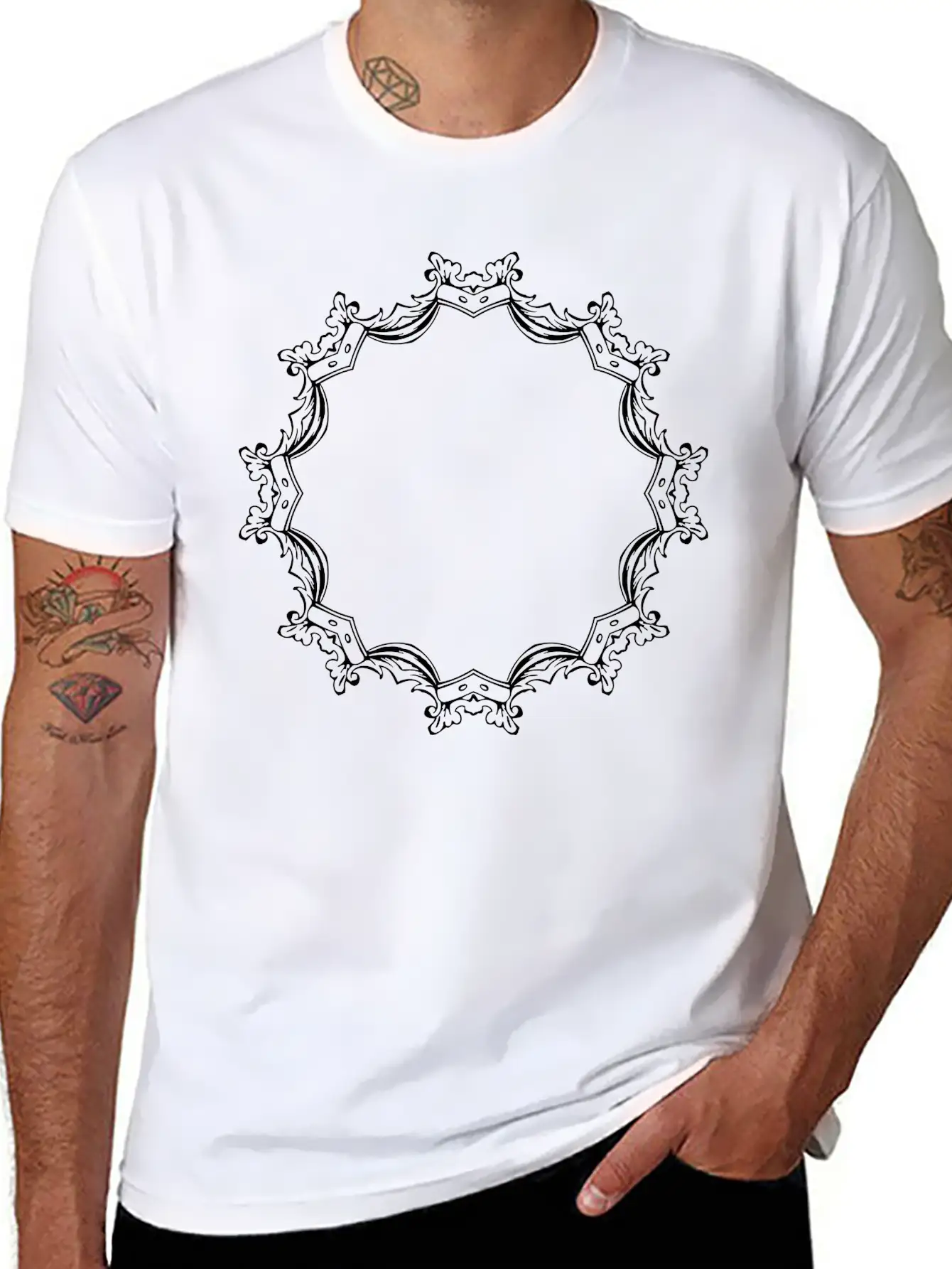 Frame 47 Unisex Short Sleeve Soft Cotton T-Shirt – Casual Everyday Wear