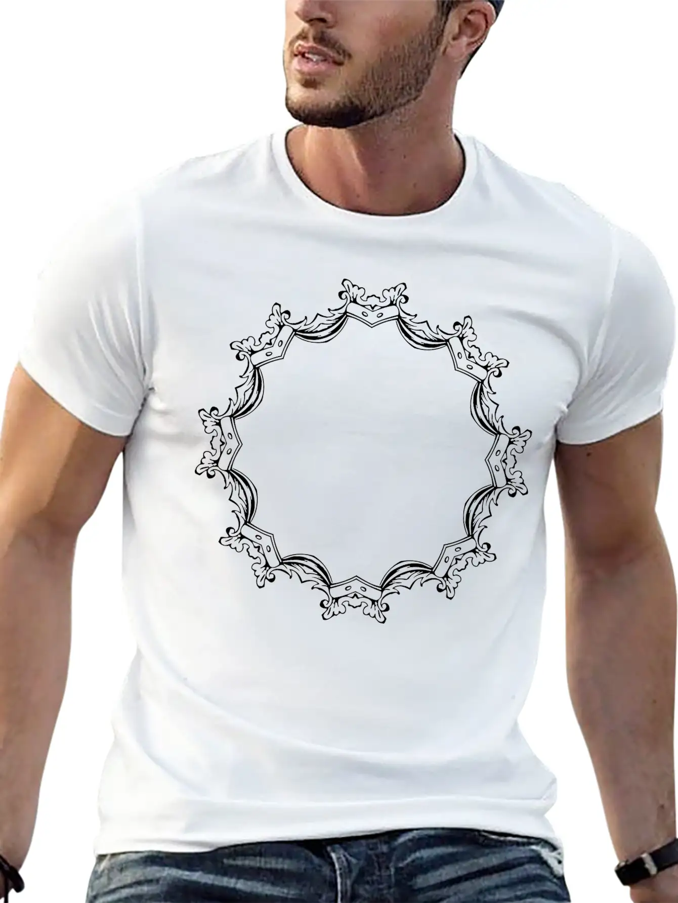 Frame 47 Unisex Short Sleeve Soft Cotton T-Shirt – Casual Everyday Wear