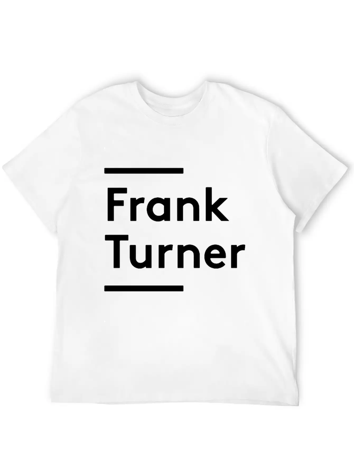 Frank Turner Merch Band Comfortable Minimalist Graphic Tee – Summer Style Essential