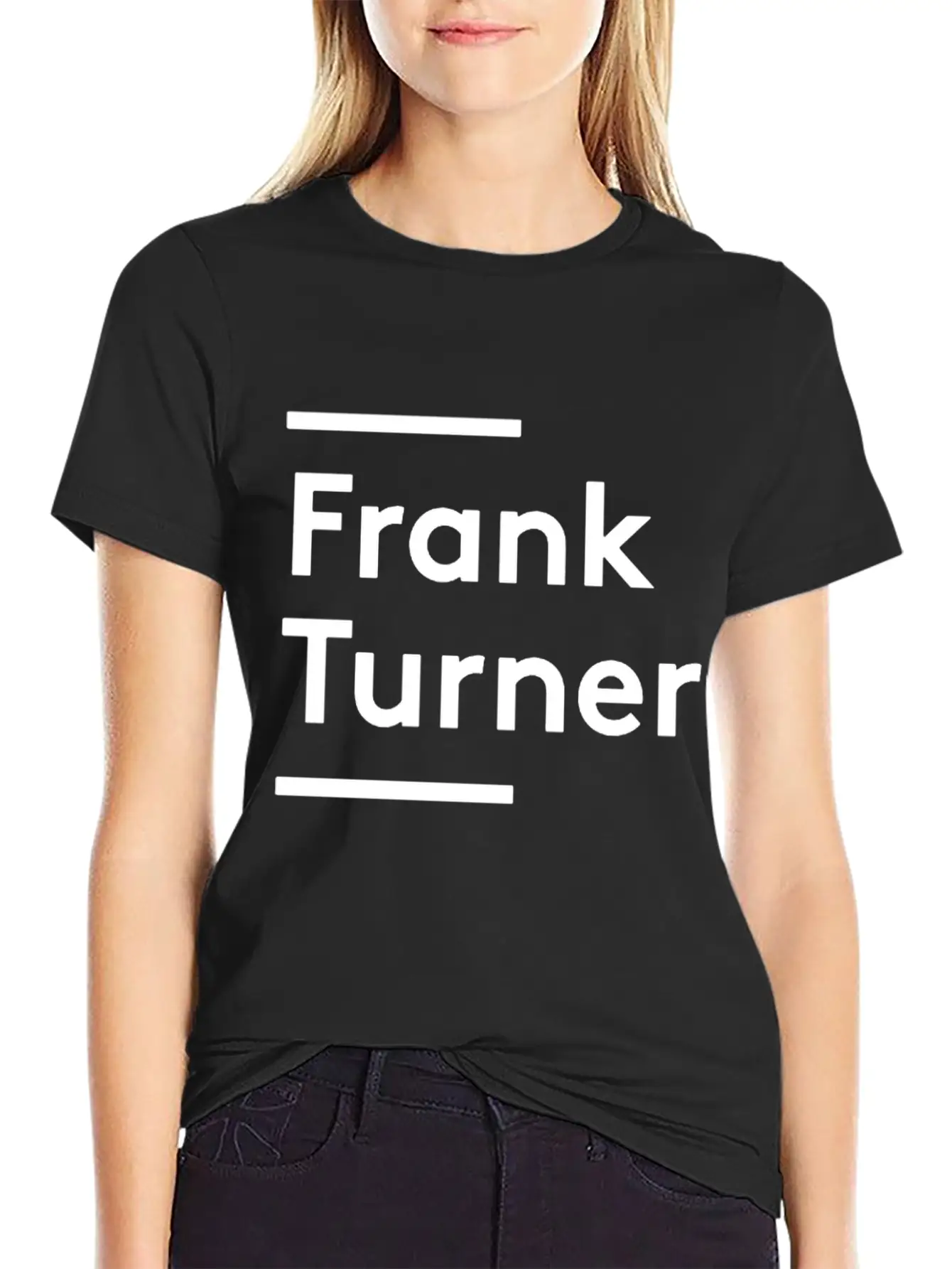 Frank Turner Merch Band Comfortable Minimalist Graphic Tee – Summer Style Essential