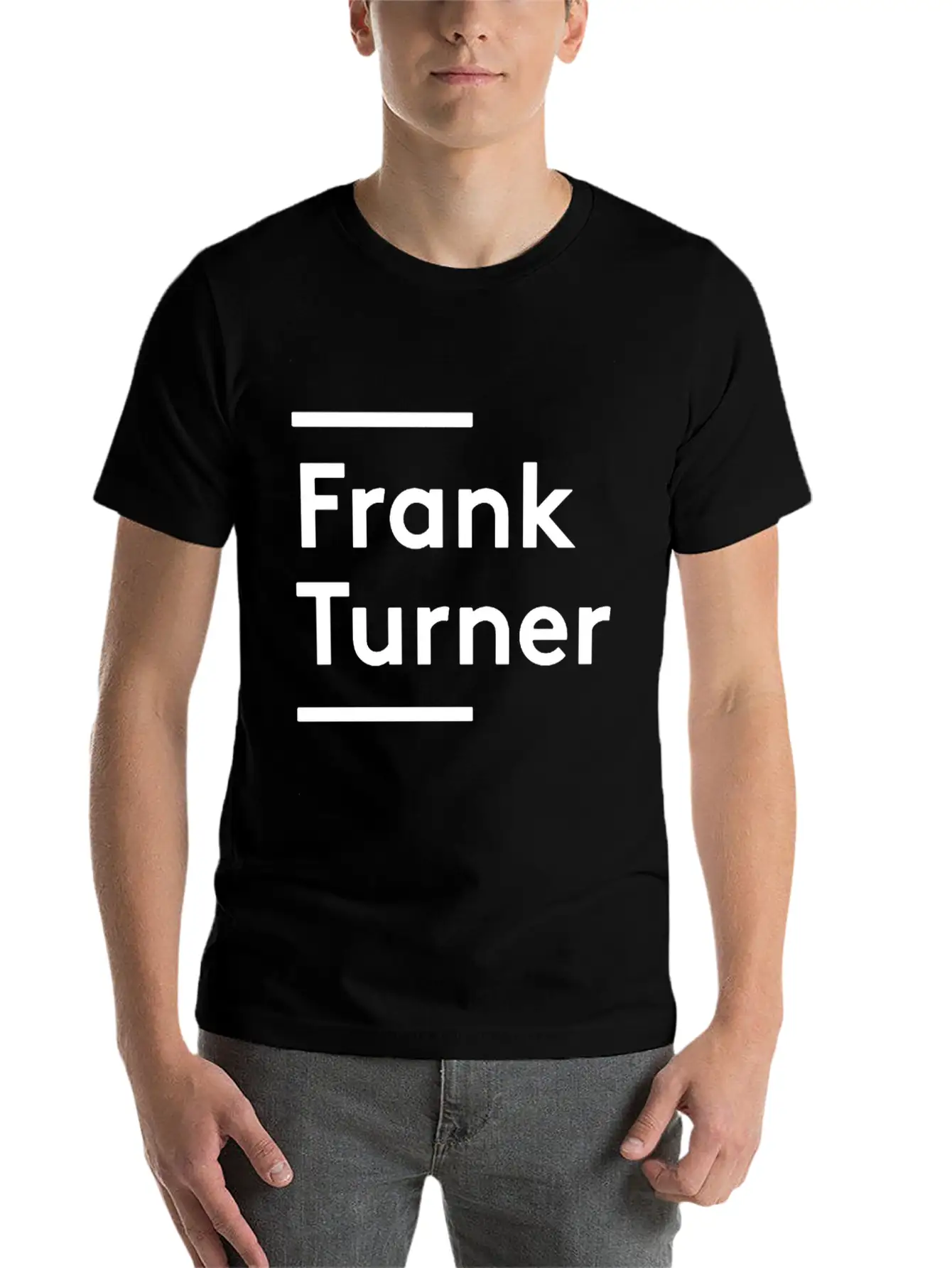 Frank Turner Merch Band Comfortable Minimalist Graphic Tee – Summer Style Essential