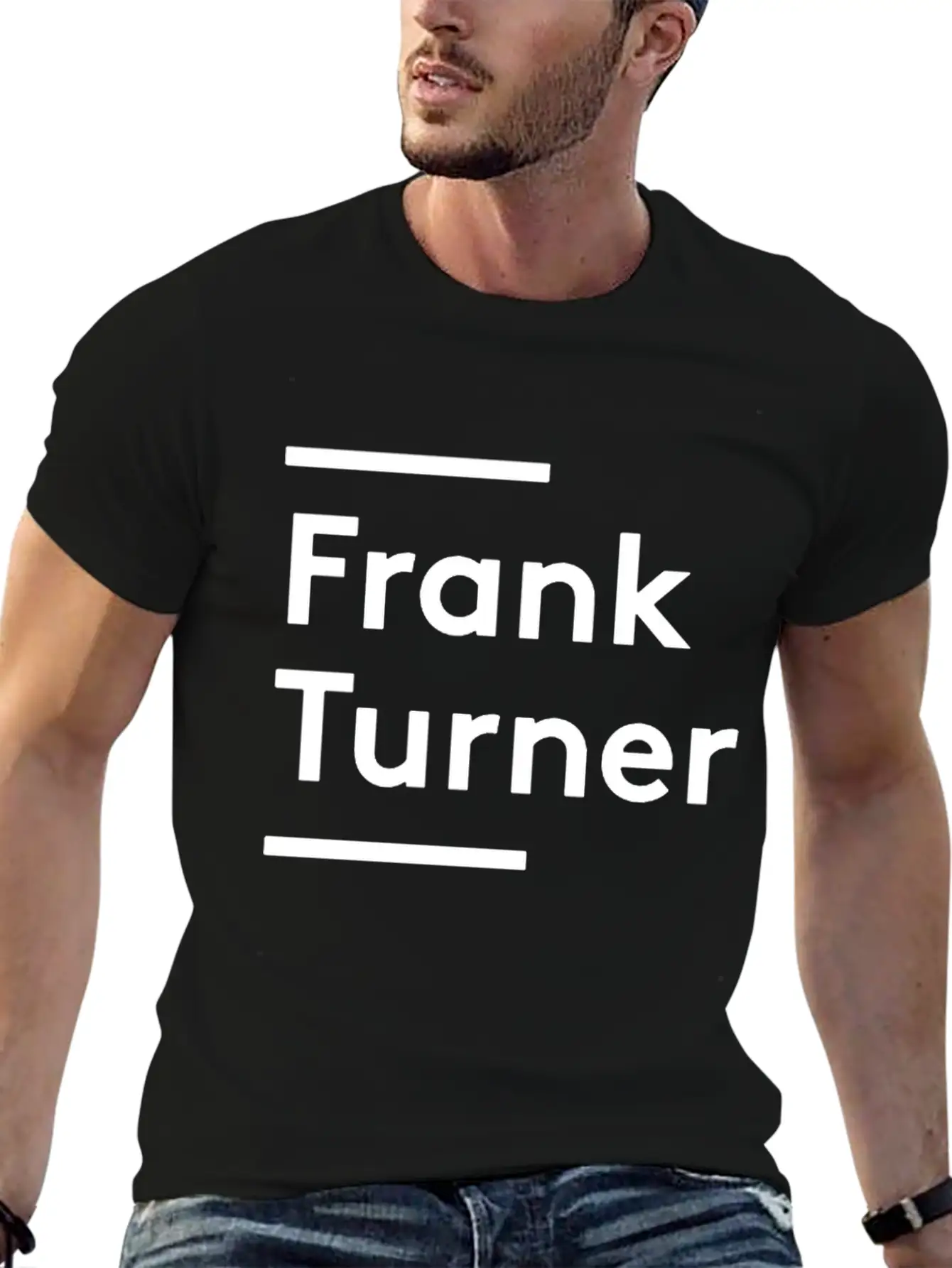 Frank Turner Merch Band Comfortable Minimalist Graphic Tee – Summer Style Essential