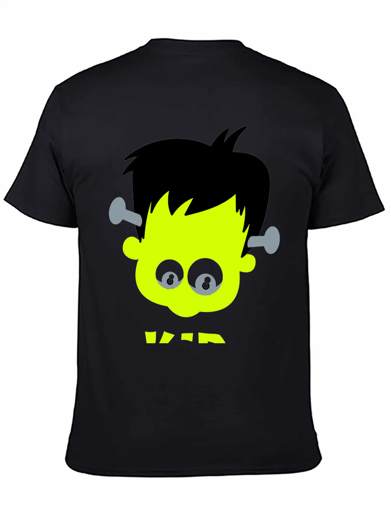 Frankenstein KID Basic Graphic T-Shirt – Daily Comfort In Soft Cotton