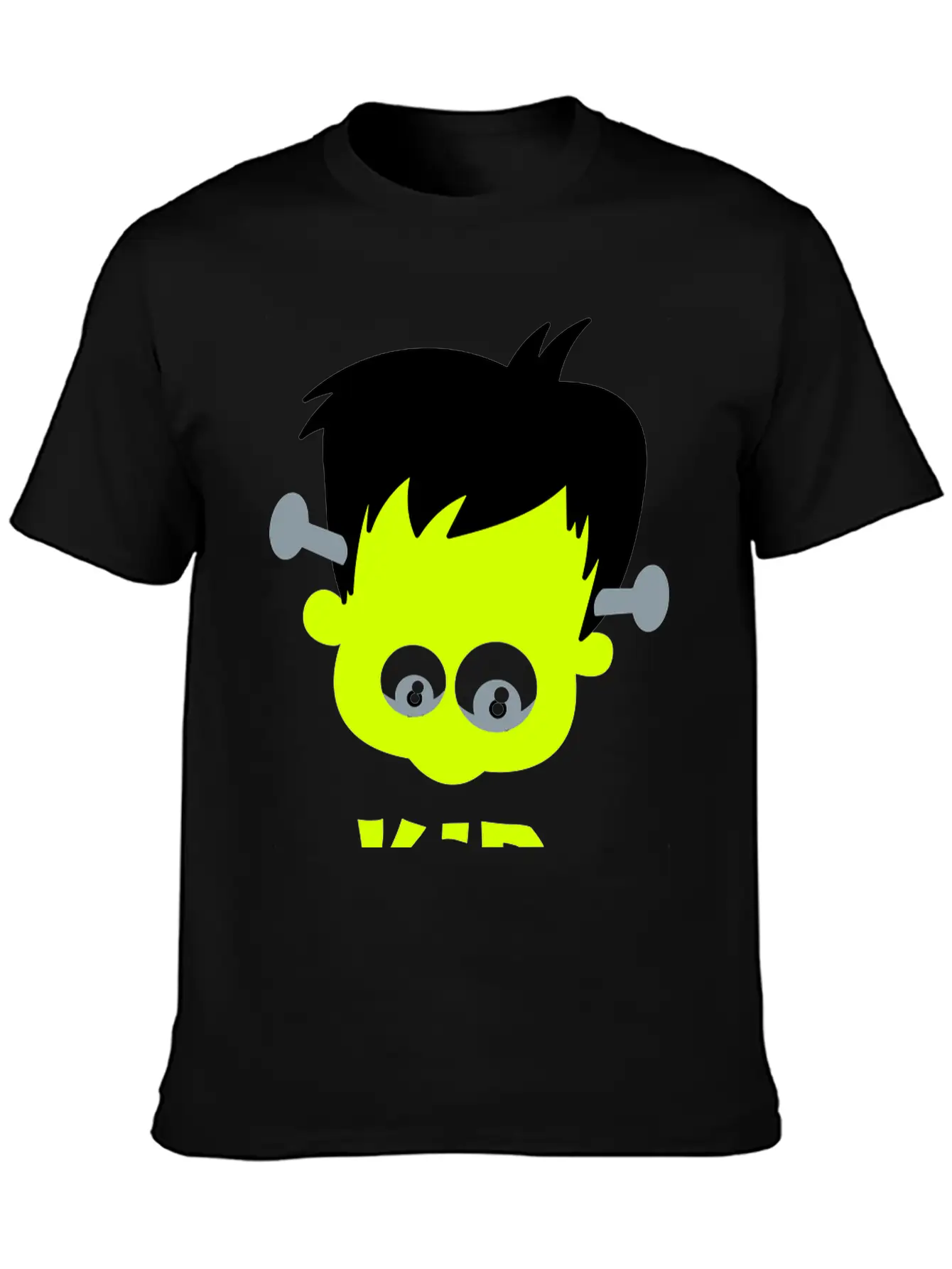 Frankenstein KID Basic Graphic T-Shirt – Daily Comfort In Soft Cotton