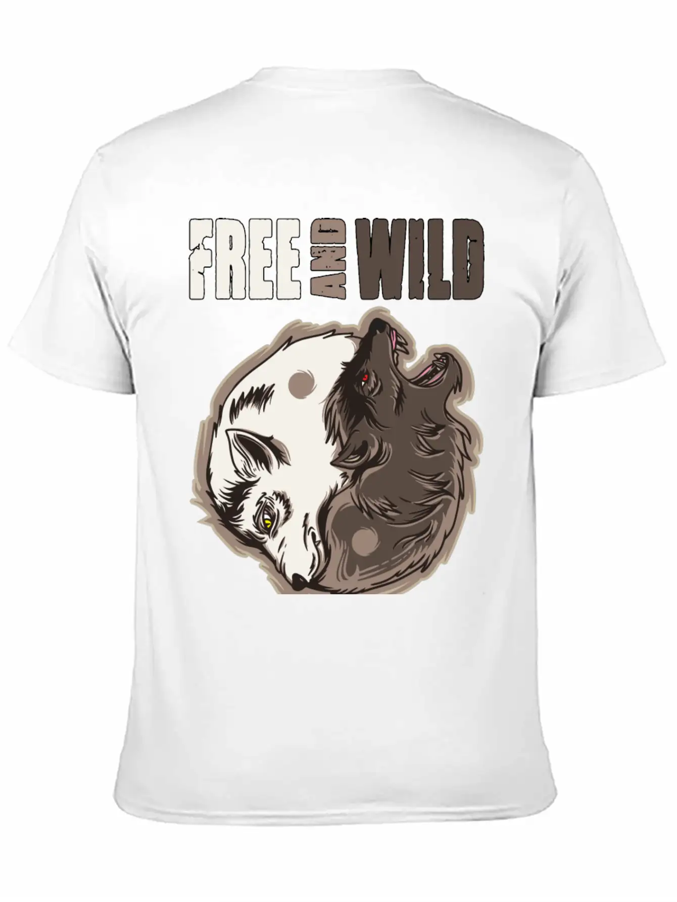 Free And Wild For A Wolf Lover Essential Unisex Summer Tee – Soft Cotton Casual Fit