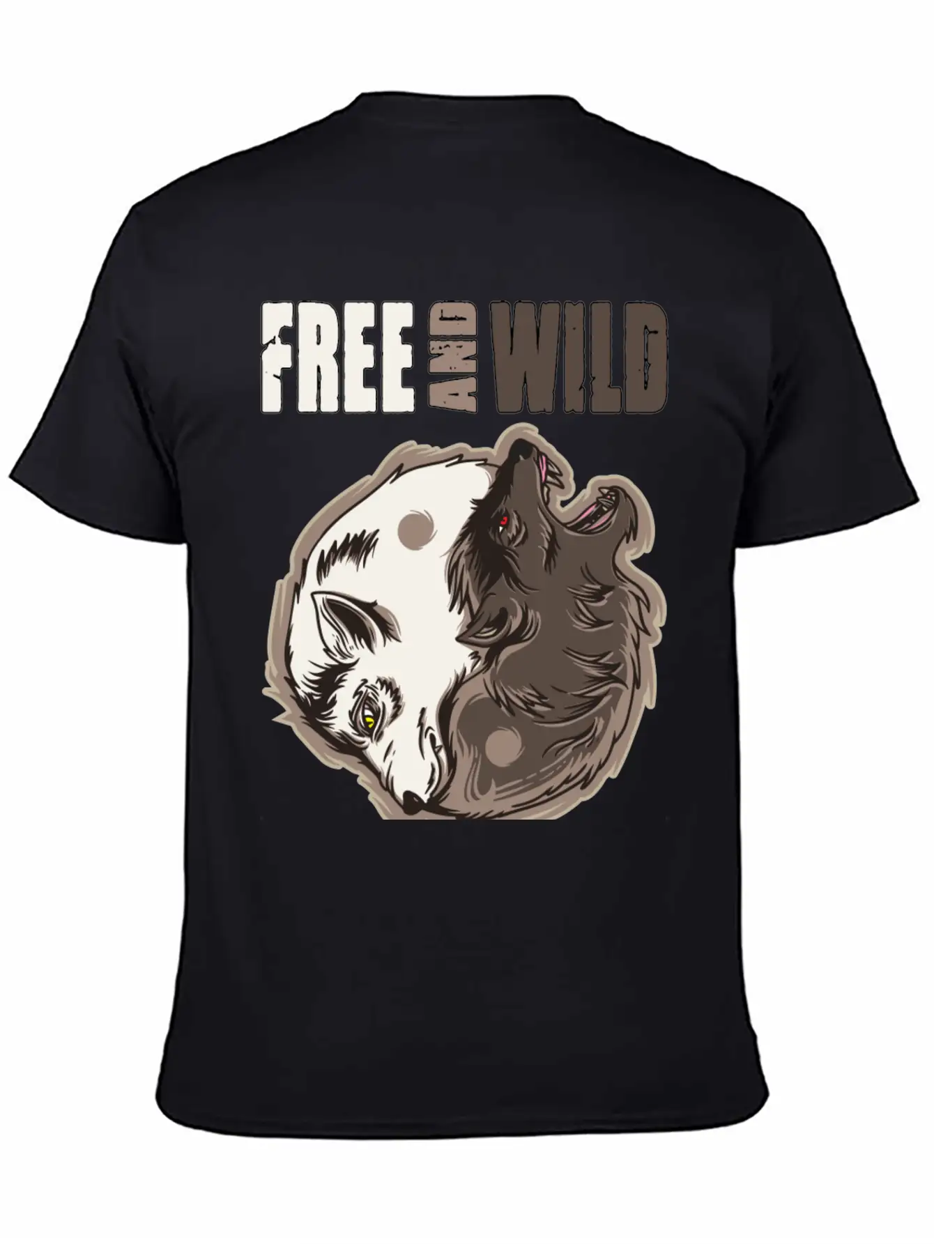 Free And Wild For A Wolf Lover Essential Unisex Summer Tee – Soft Cotton Casual Fit