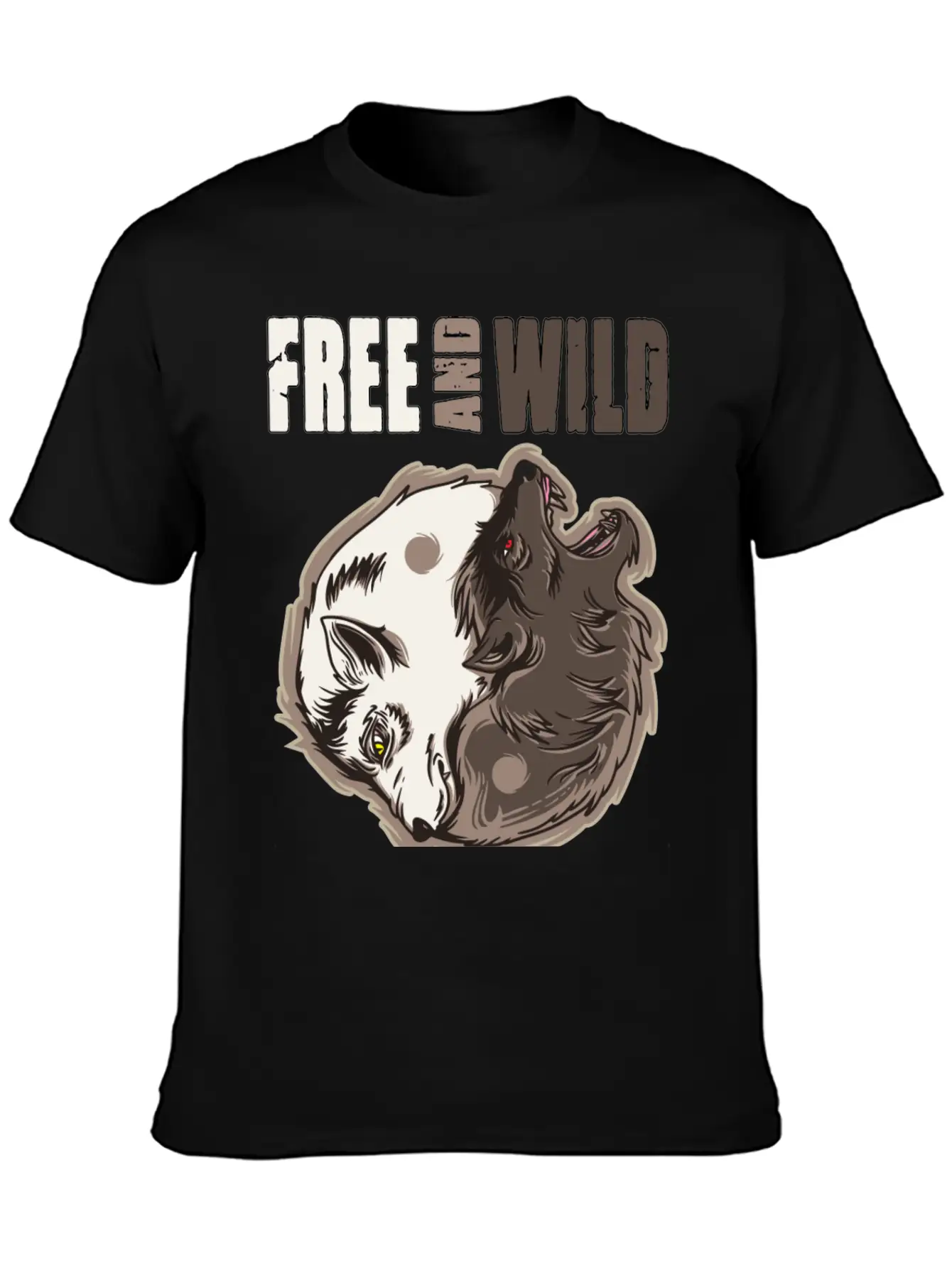 Free And Wild For A Wolf Lover Essential Unisex Summer Tee – Soft Cotton Casual Fit
