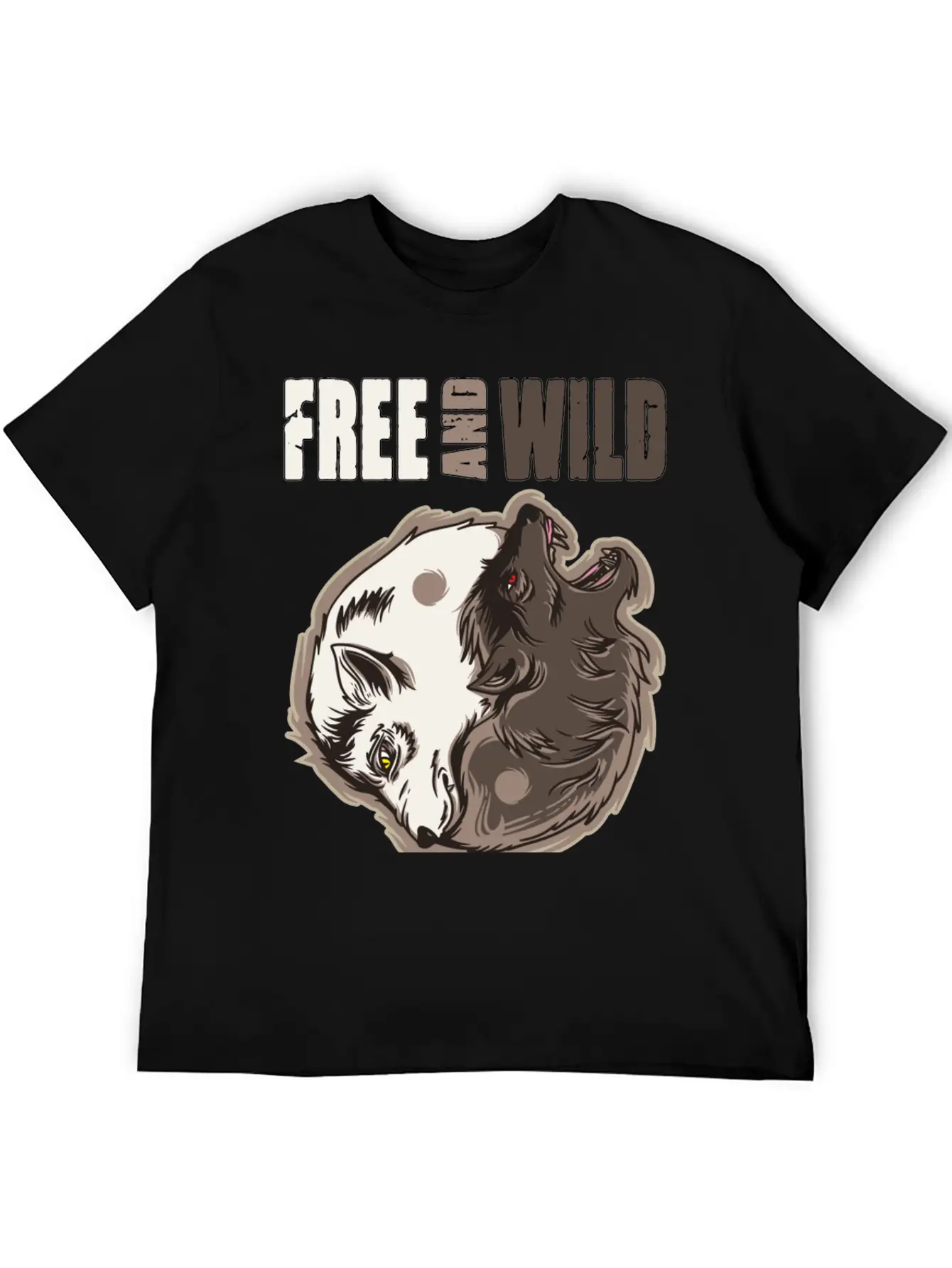 Free And Wild For A Wolf Lover Essential Unisex Summer Tee – Soft Cotton Casual Fit