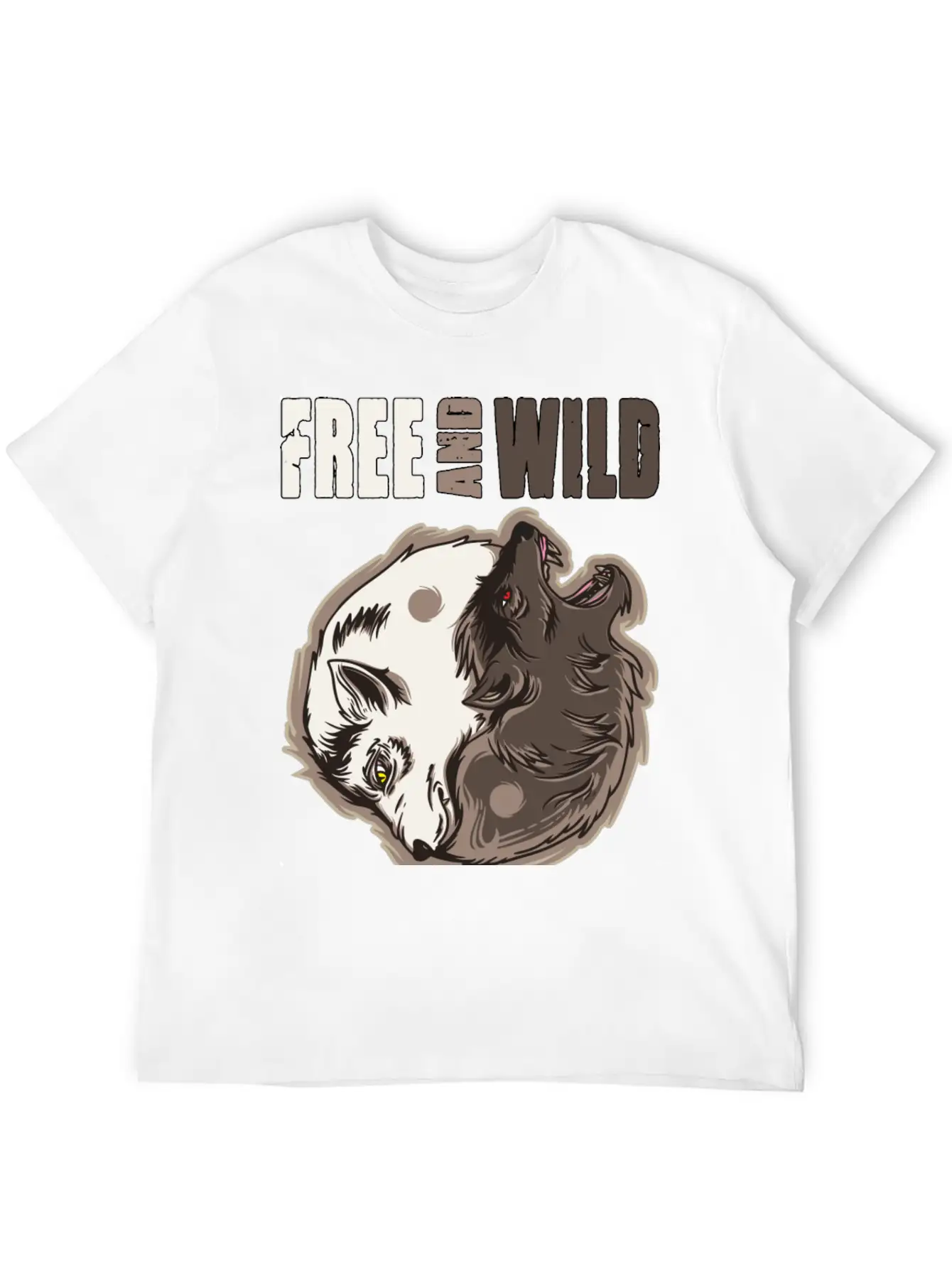 Free And Wild For A Wolf Lover Essential Unisex Summer Tee – Soft Cotton Casual Fit