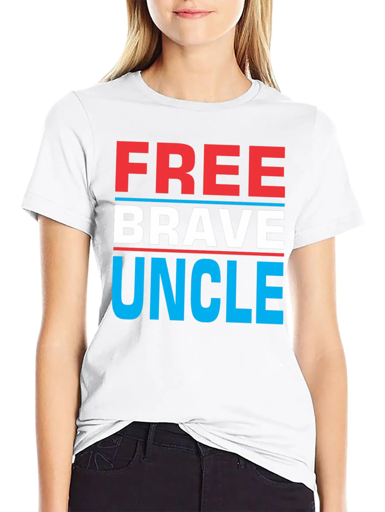 Free Brave Uncle Timeless Short Sleeve Tee – Comfy And Minimalist Design