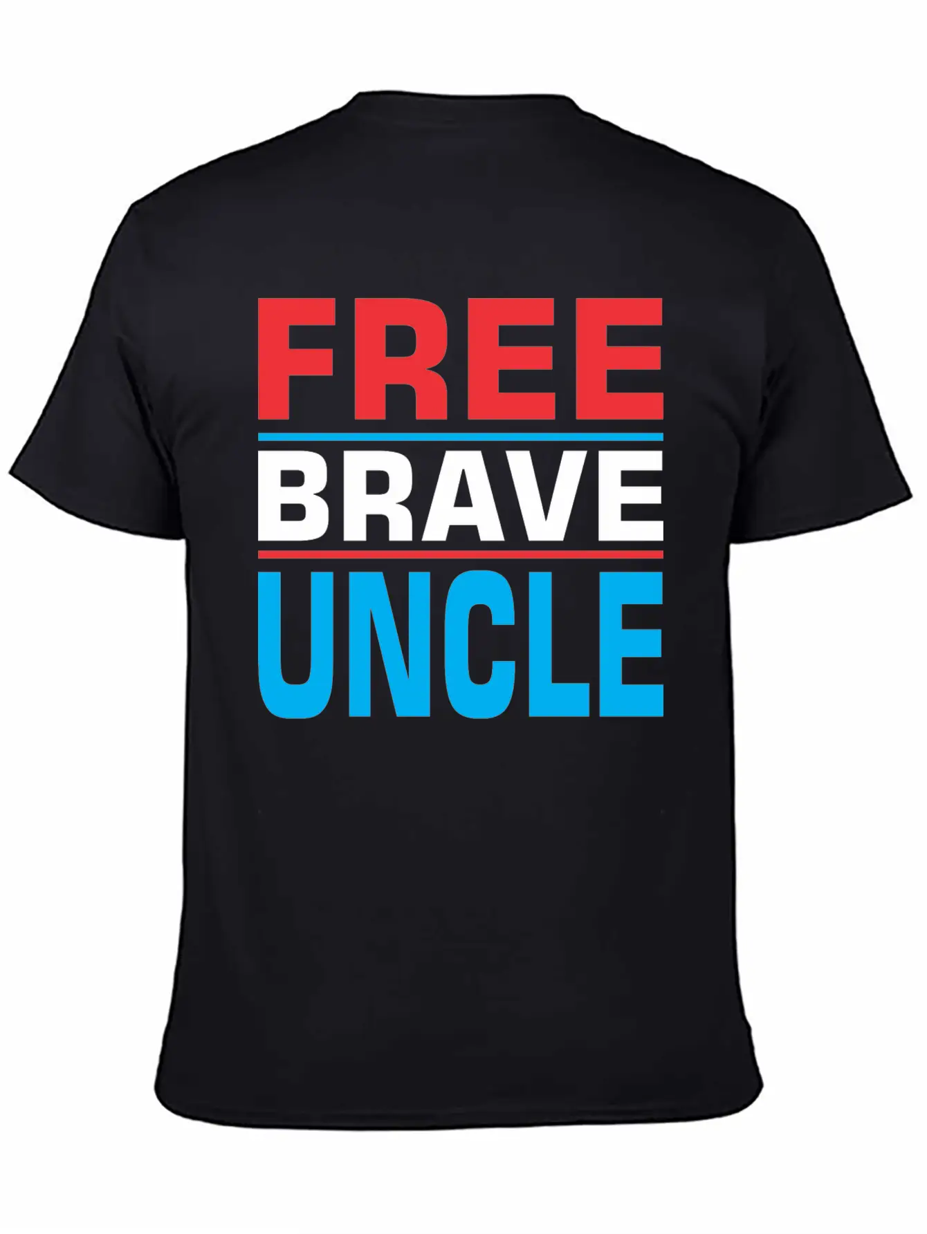 Free Brave Uncle Timeless Short Sleeve Tee – Comfy And Minimalist Design