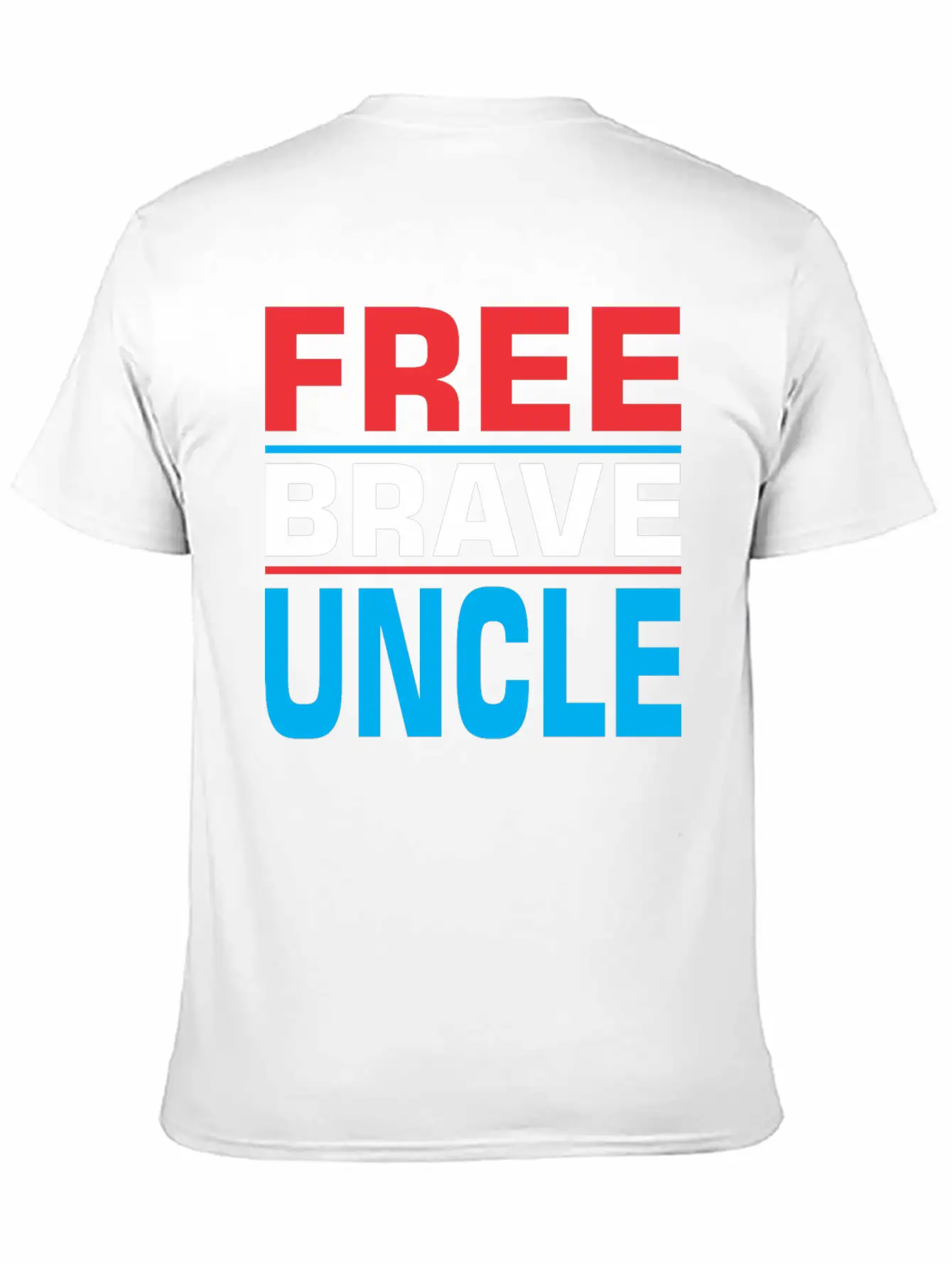 Free Brave Uncle Timeless Short Sleeve Tee – Comfy And Minimalist Design