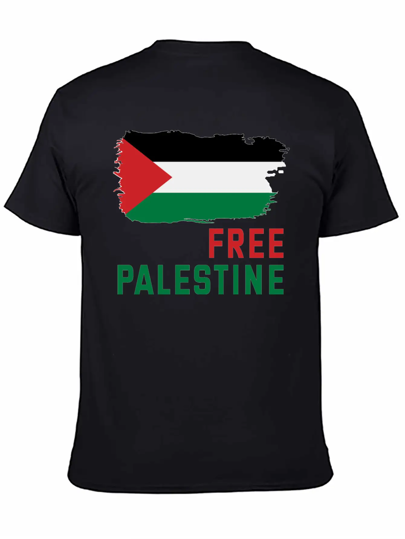 Free Palestine Unisex Short Sleeve Soft Cotton T-Shirt – Casual Everyday Wear